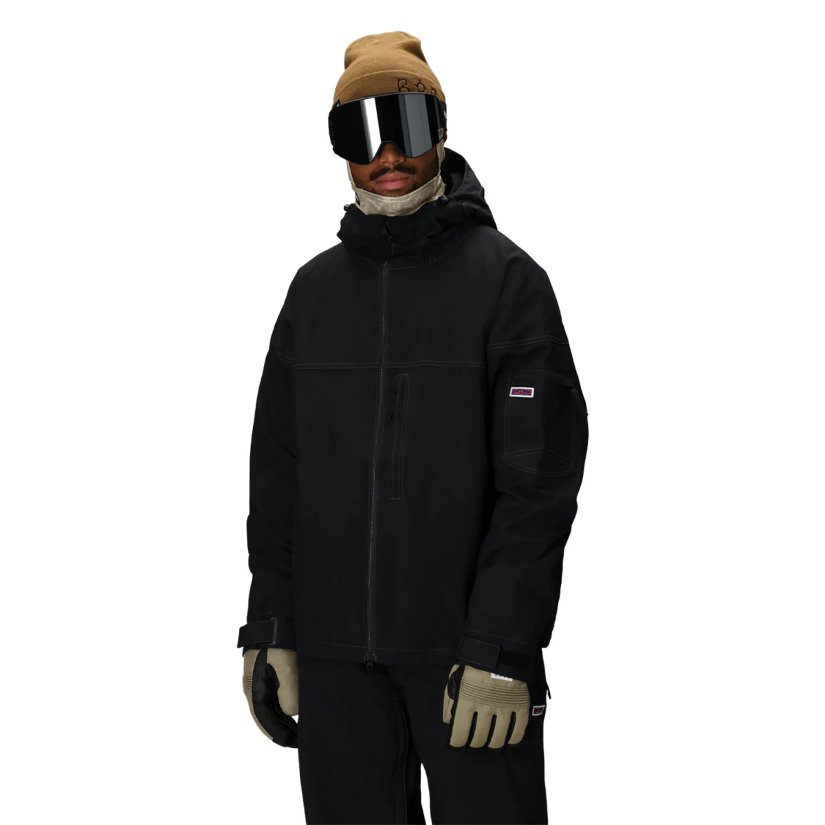 686 Men's Dojo Shell Jacket 2026 Black