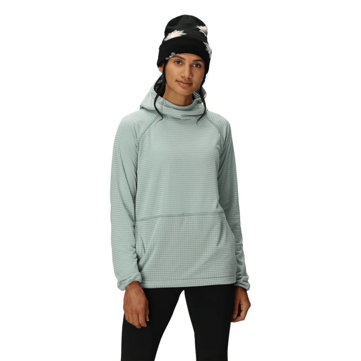 686 Women's Mission Grid Hoody 2026 Dusty Marine