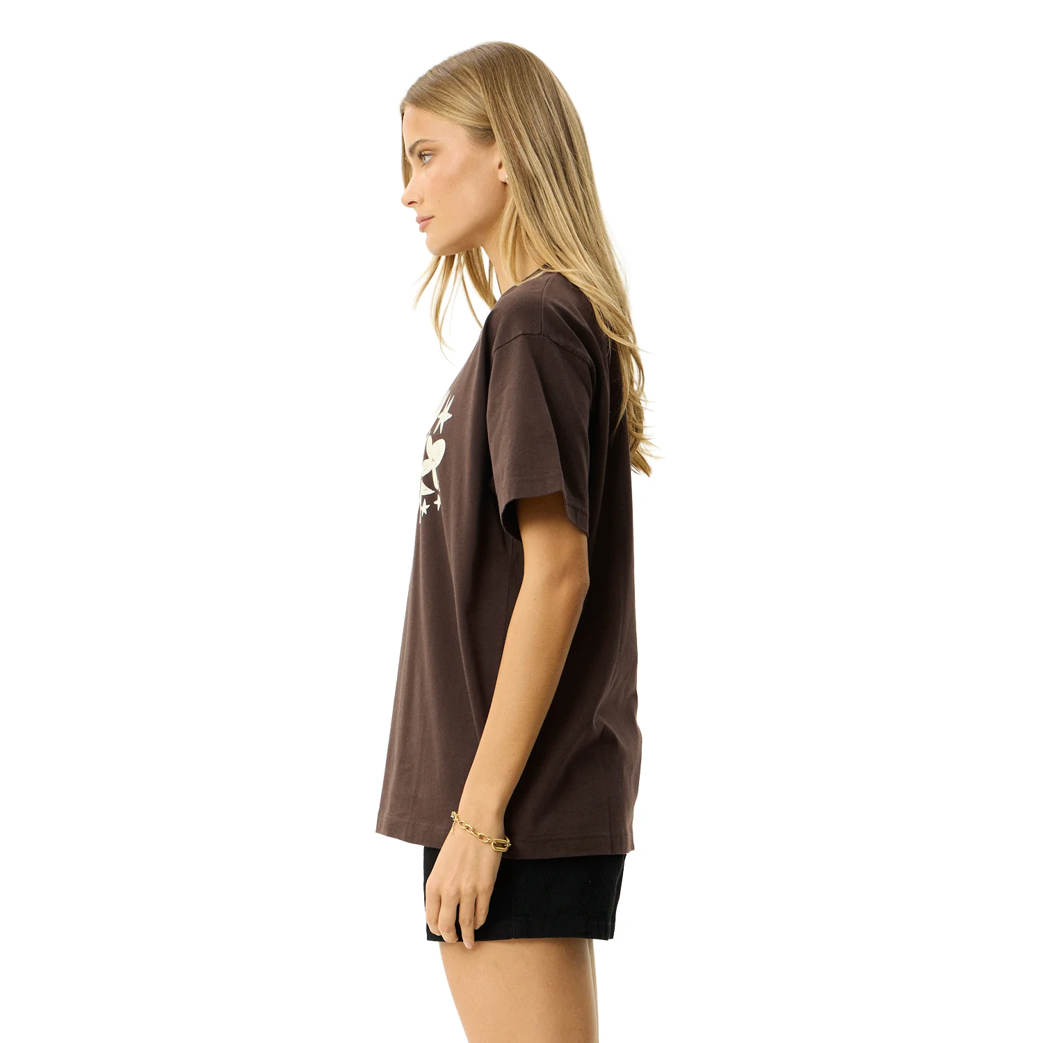 Afends Women's Garden Variety T Shirt Coffee - Image 2
