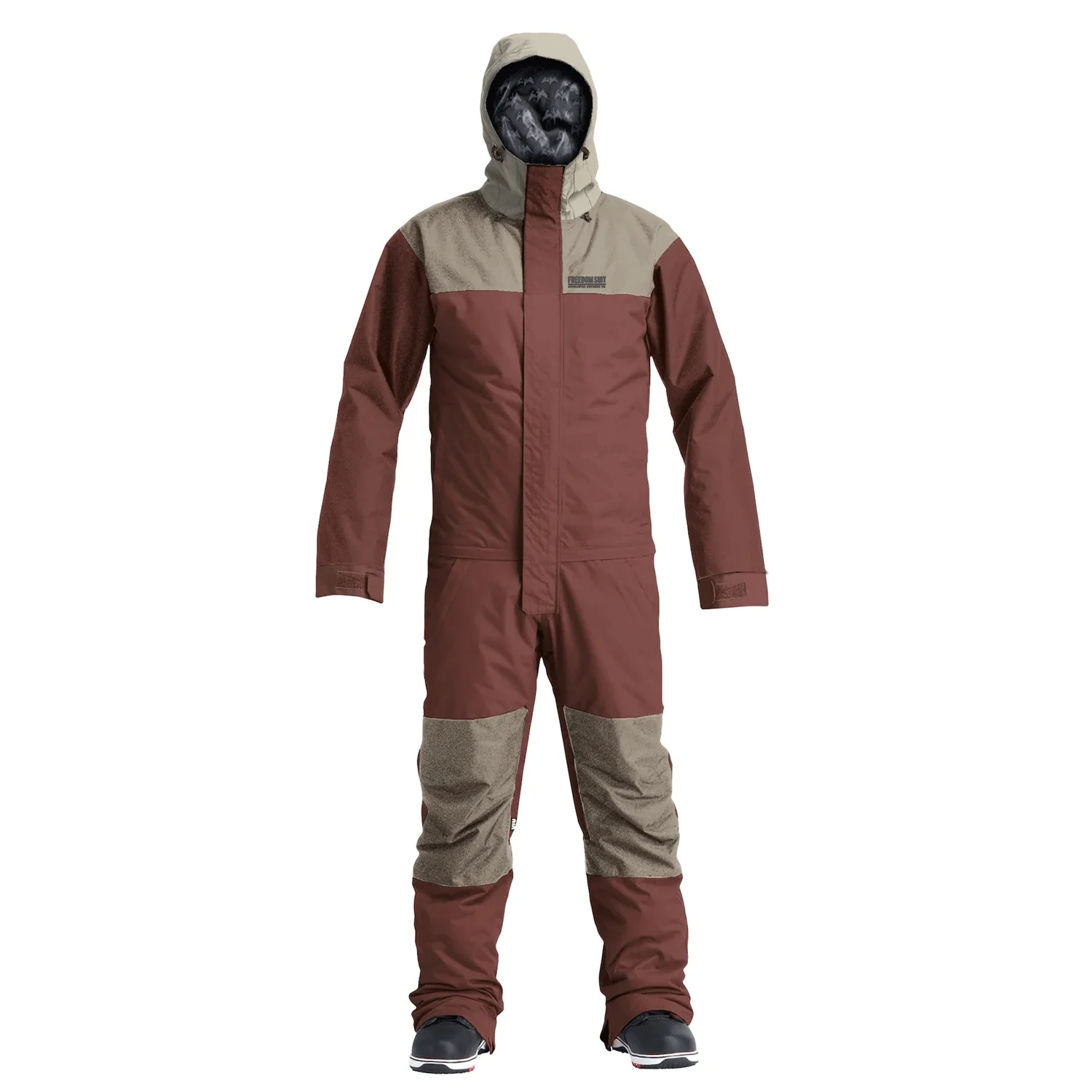 Airblaster Men's Stretch Freedom One Piece Suit 2024 Oxblood