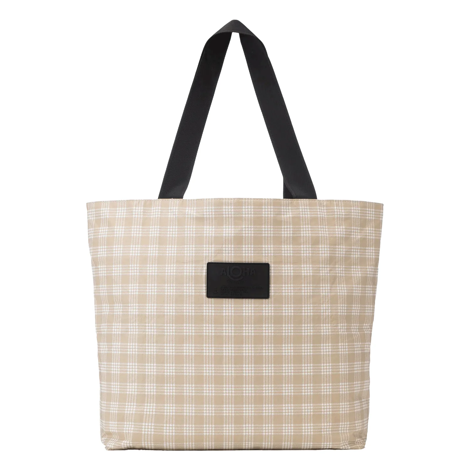 Aloha Palaka Day Tripper Tote Macadamia