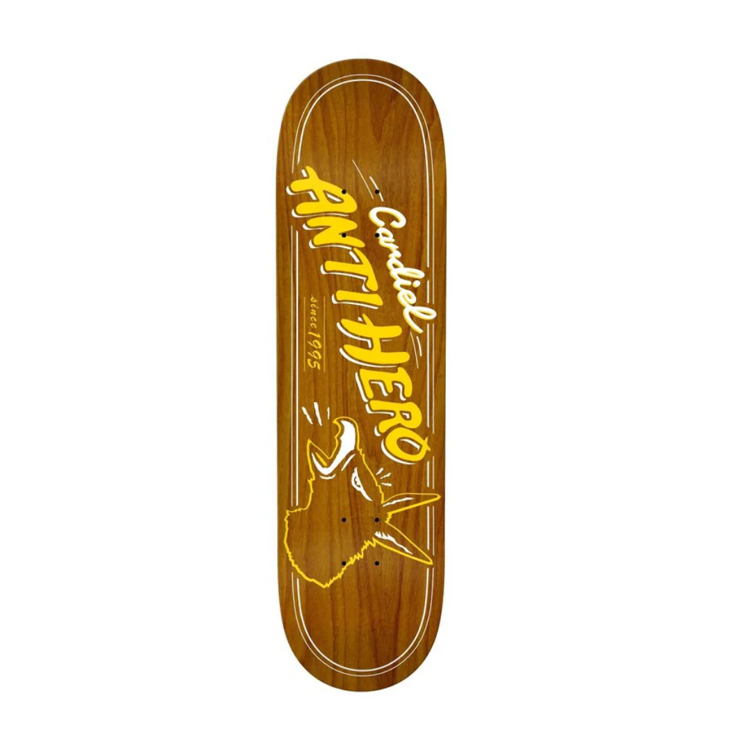 Antihero Burro Cardiel Brown Skate Deck 8.4"
