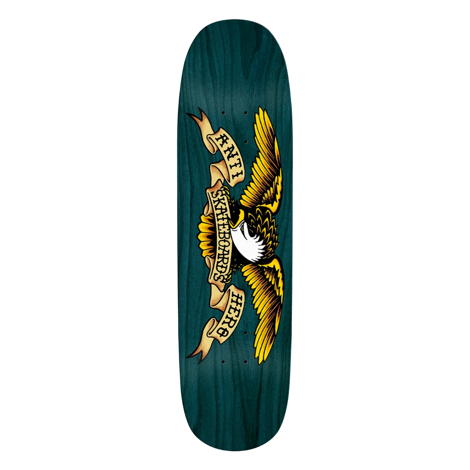 Antihero Shaped Eagle Skate Deck Blue Meanie 8.75"