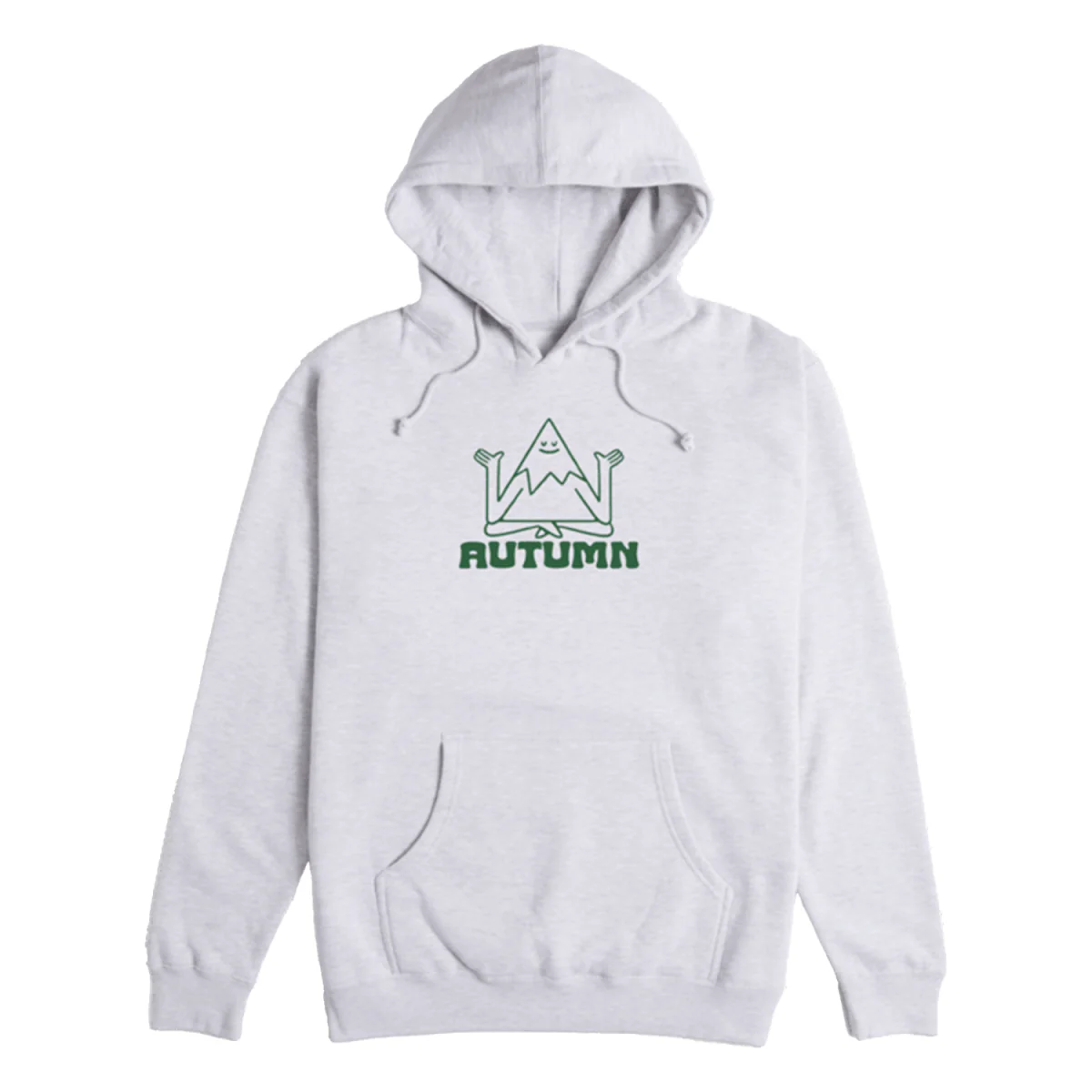 Autumn Men's Mindful Mountain Hoodie Athletic Heather