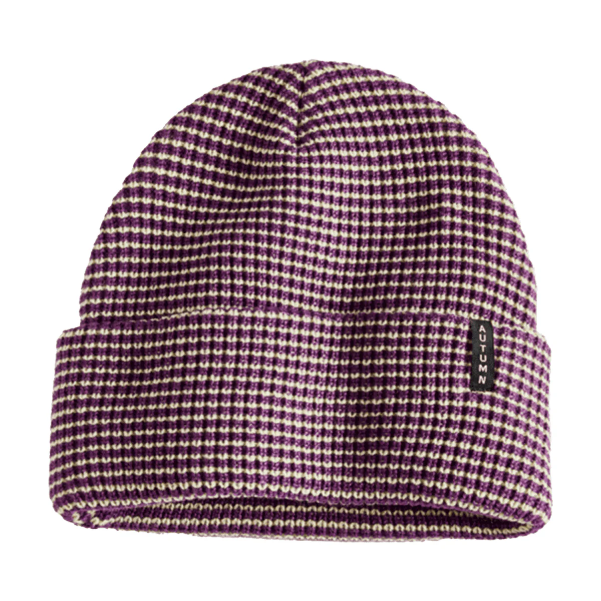 Autumn Select Stripe Beanie Eggplant
