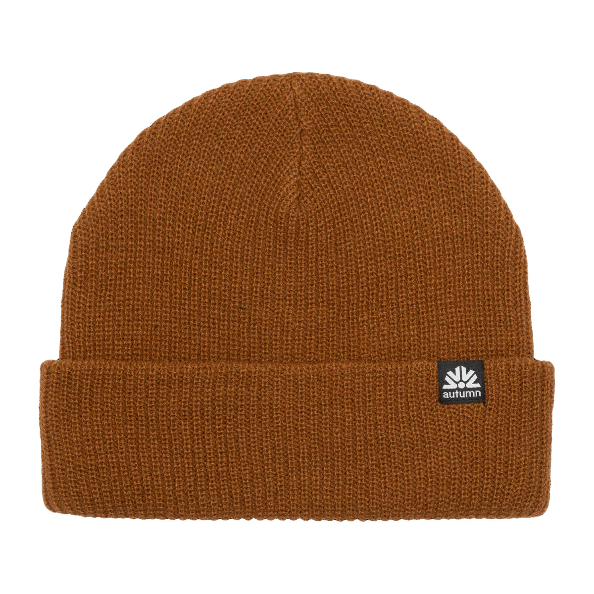 Autumn Simple Beanie Work Brown