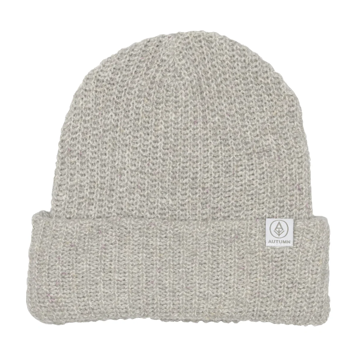 Autumn Simple R Beanie Grey