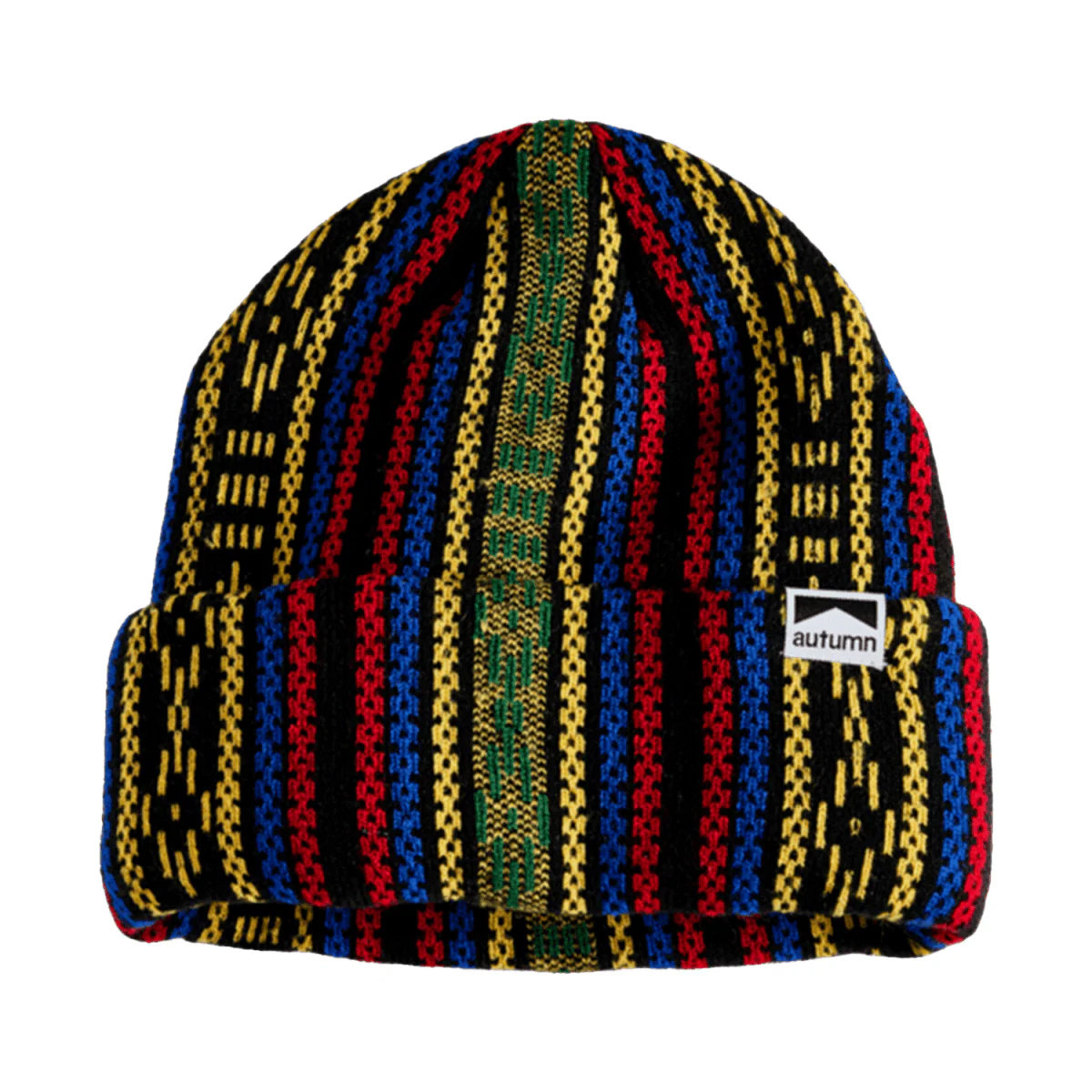 Autumn Surplus Landscape Beanie Red