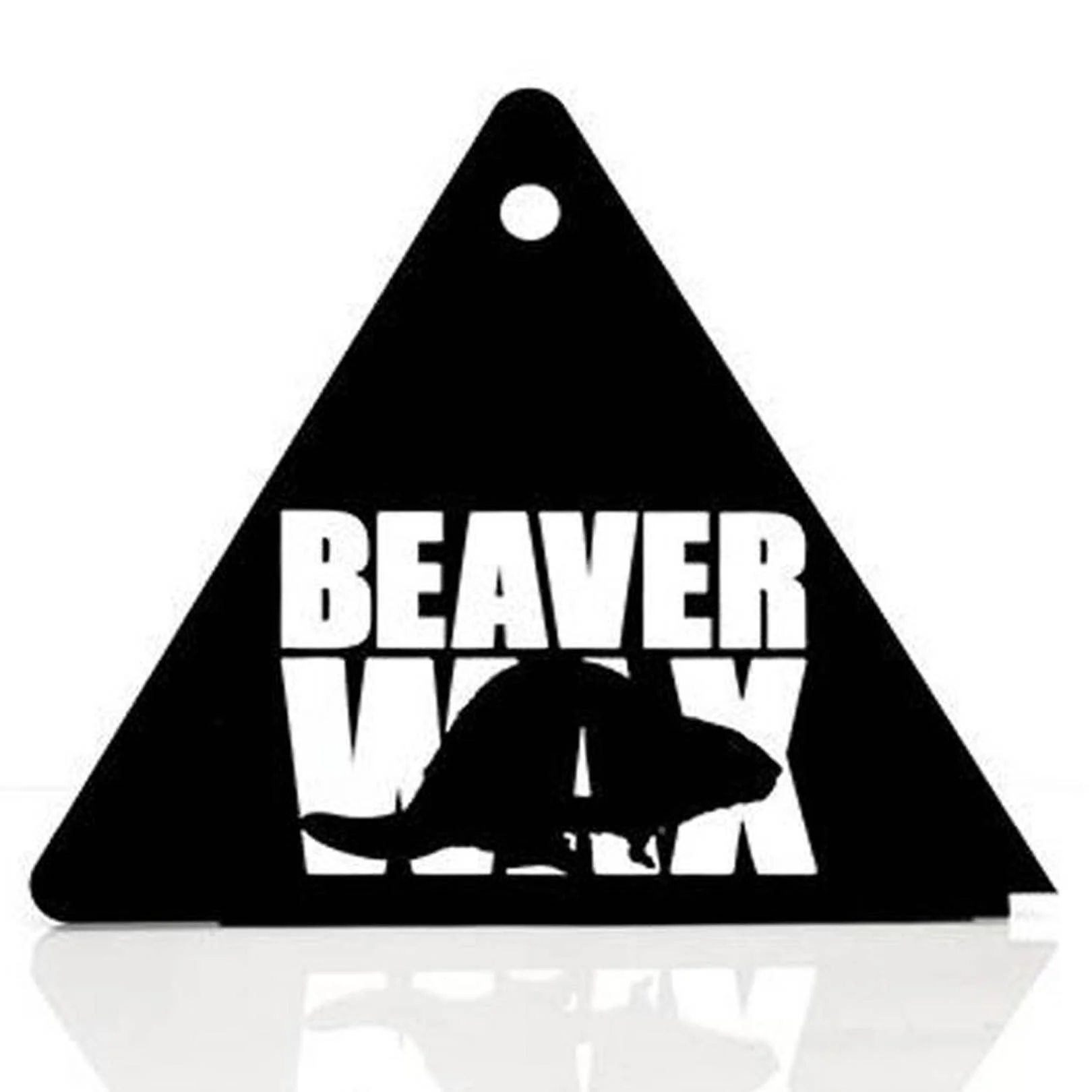 Beaver Wax Triangle Scraper