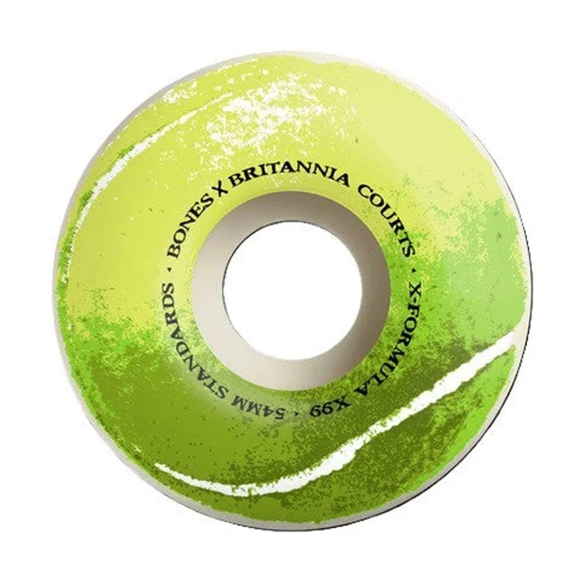 Bones XF Britannia Courts Skate Wheels 99A 54mm