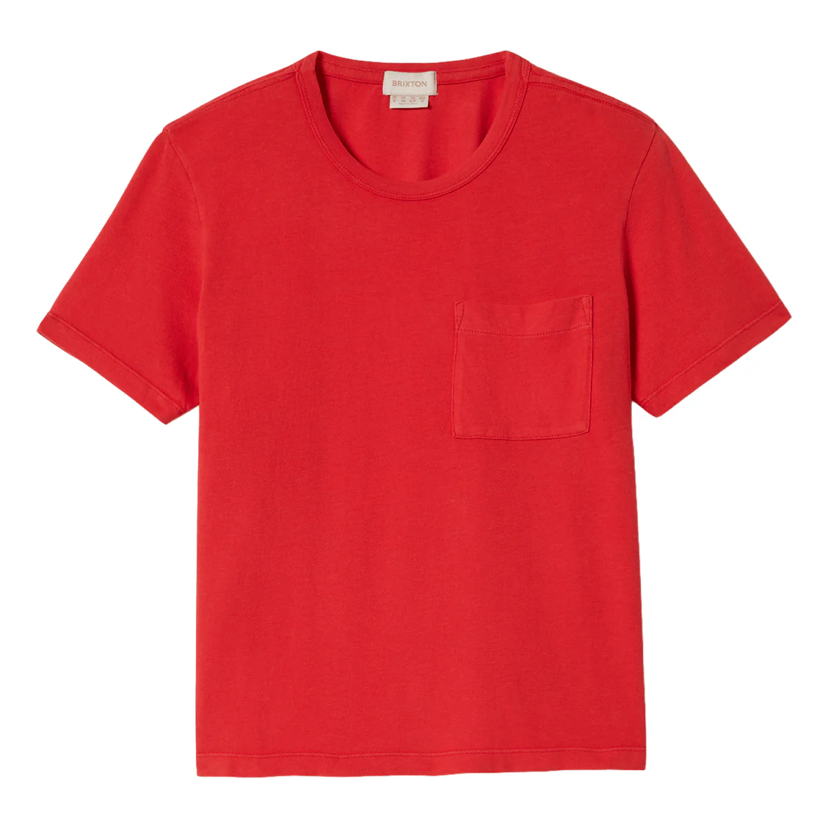 Brixton Women's Carefree Organic Perfect T-Shirt Crimson