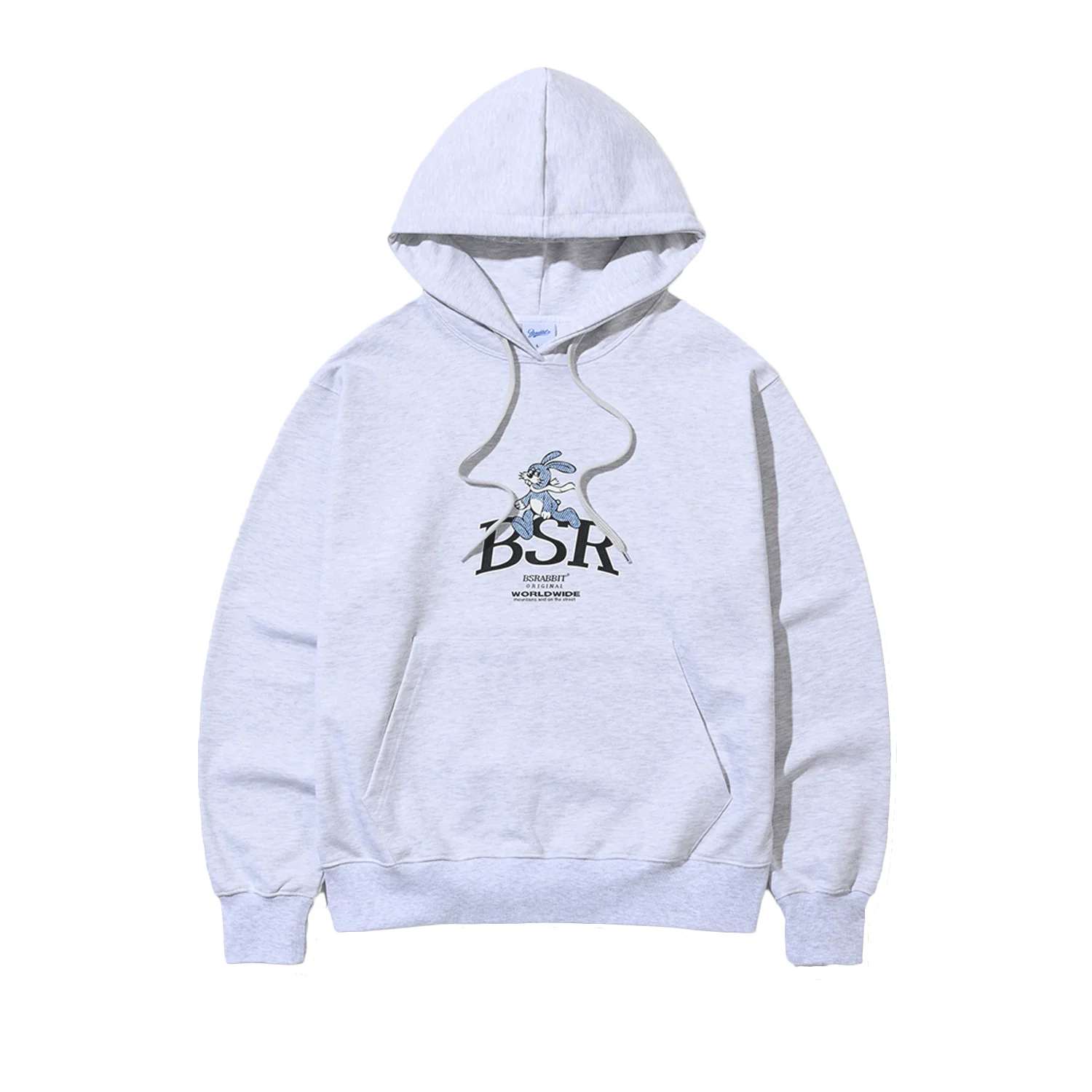Bsrabbit BSR Sunday Rabbit Hoodie Heather Grey
