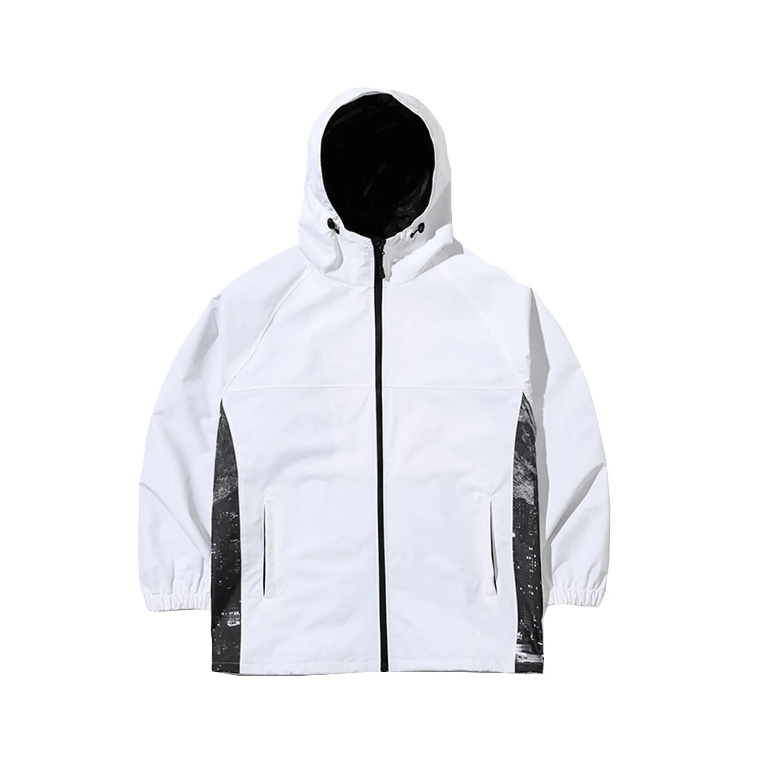 Bsrabbit Mountain City Hooded Jacket White
