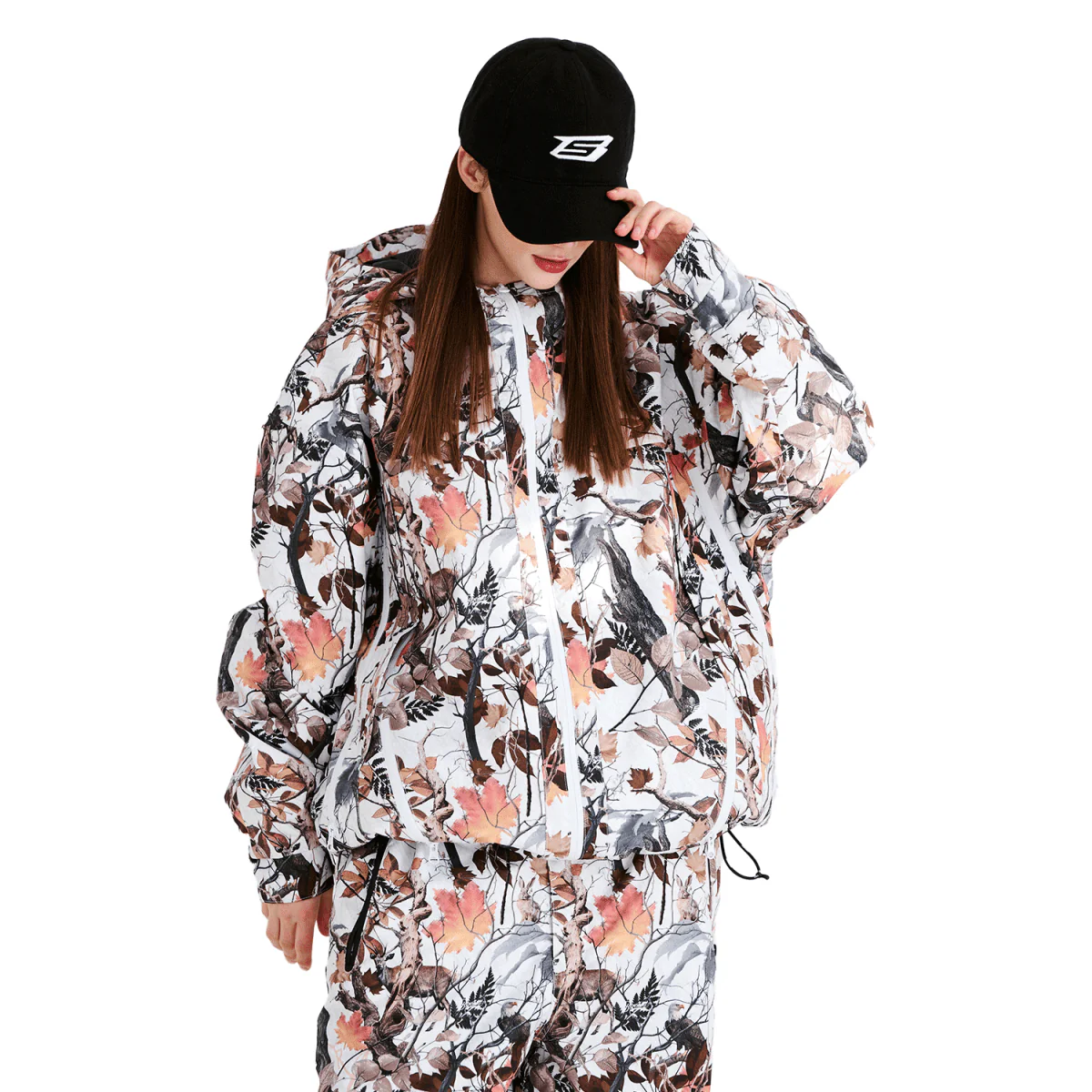 Bsrabbit Special Hooded Seam Sealing Jacket 2025 Realtree White