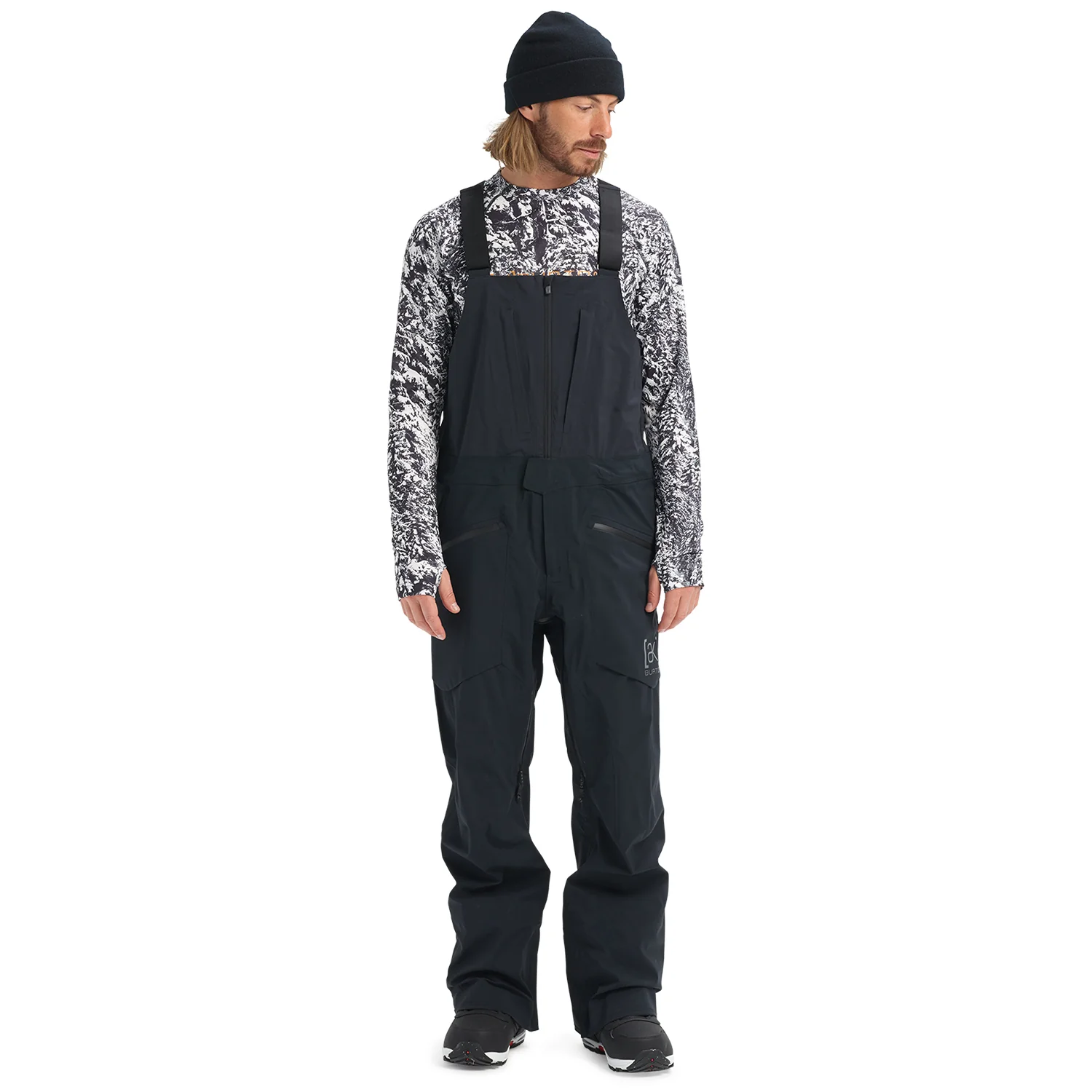 Burton Men's [ak] Freebird 3L Gore-Tex Stretch Bib Pant 2024 True Black