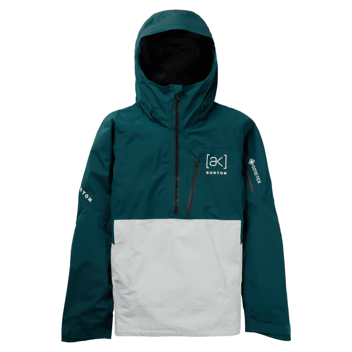 Burton Men's [ak] Velocity Gore-tex Anorak 2025 Deep Emerald/Grey Cloud
