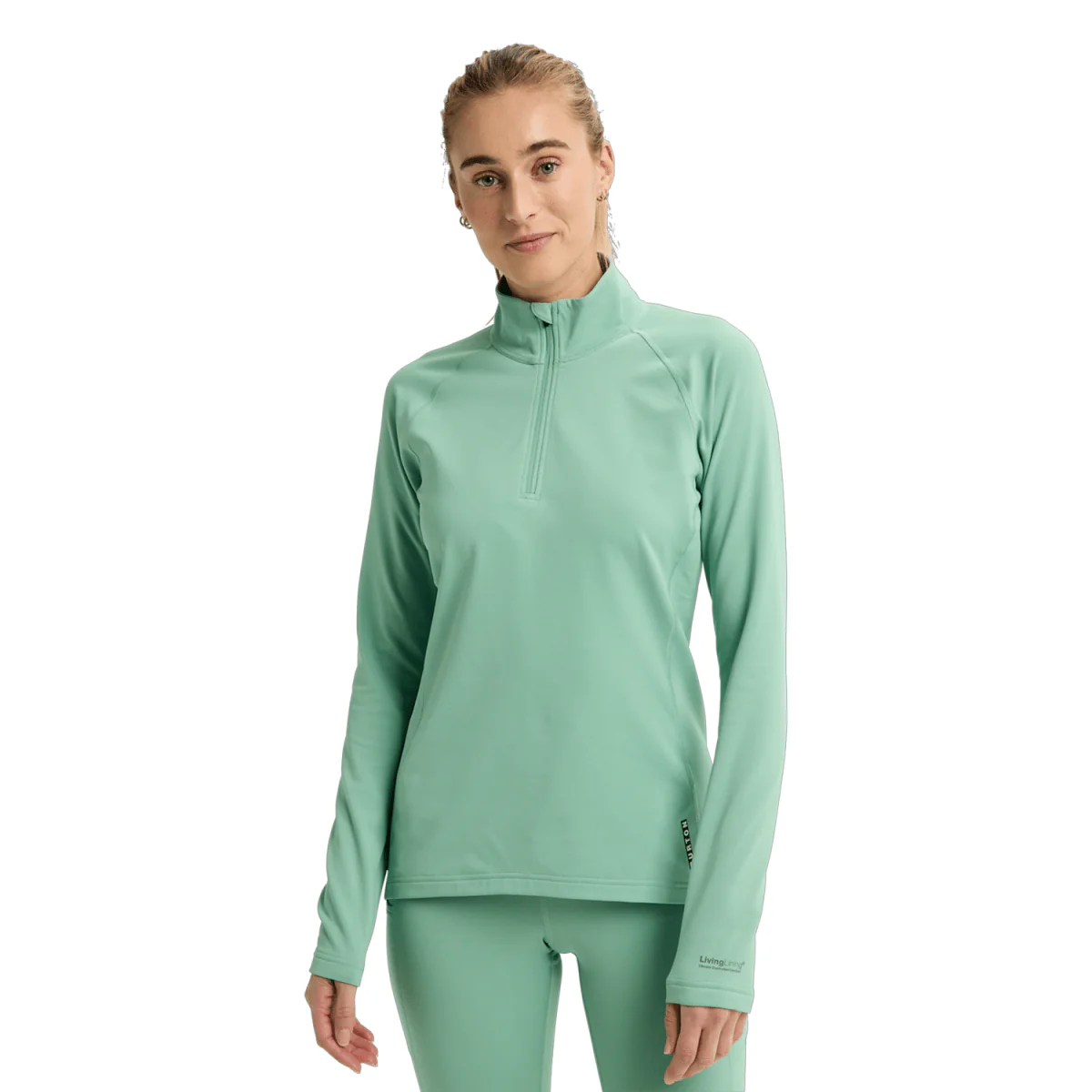 Burton Women's Heavyweight X Quarter Zip 2026 Soft Sage
