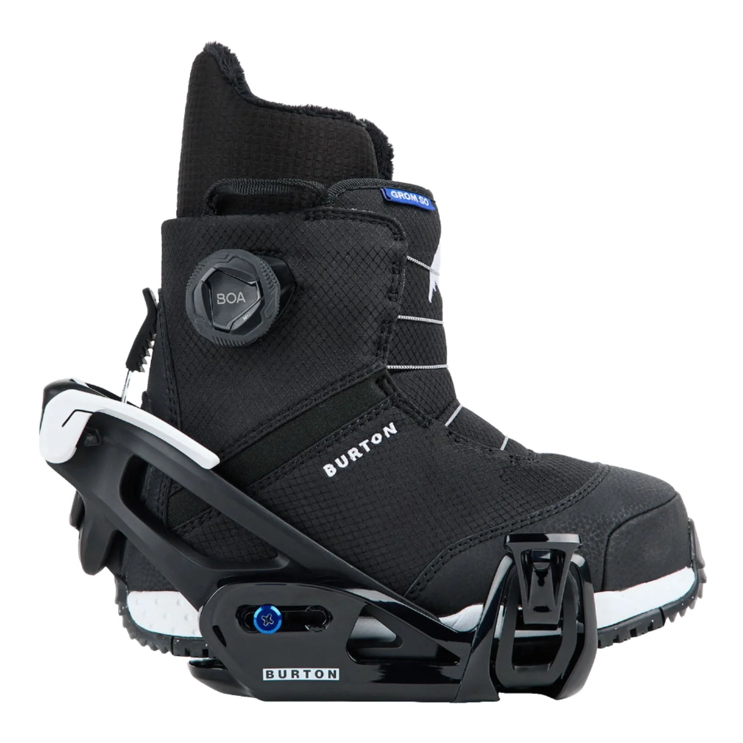 Burton Youth Grom Step On Snowboard Boots 2024 Black - Image 5
