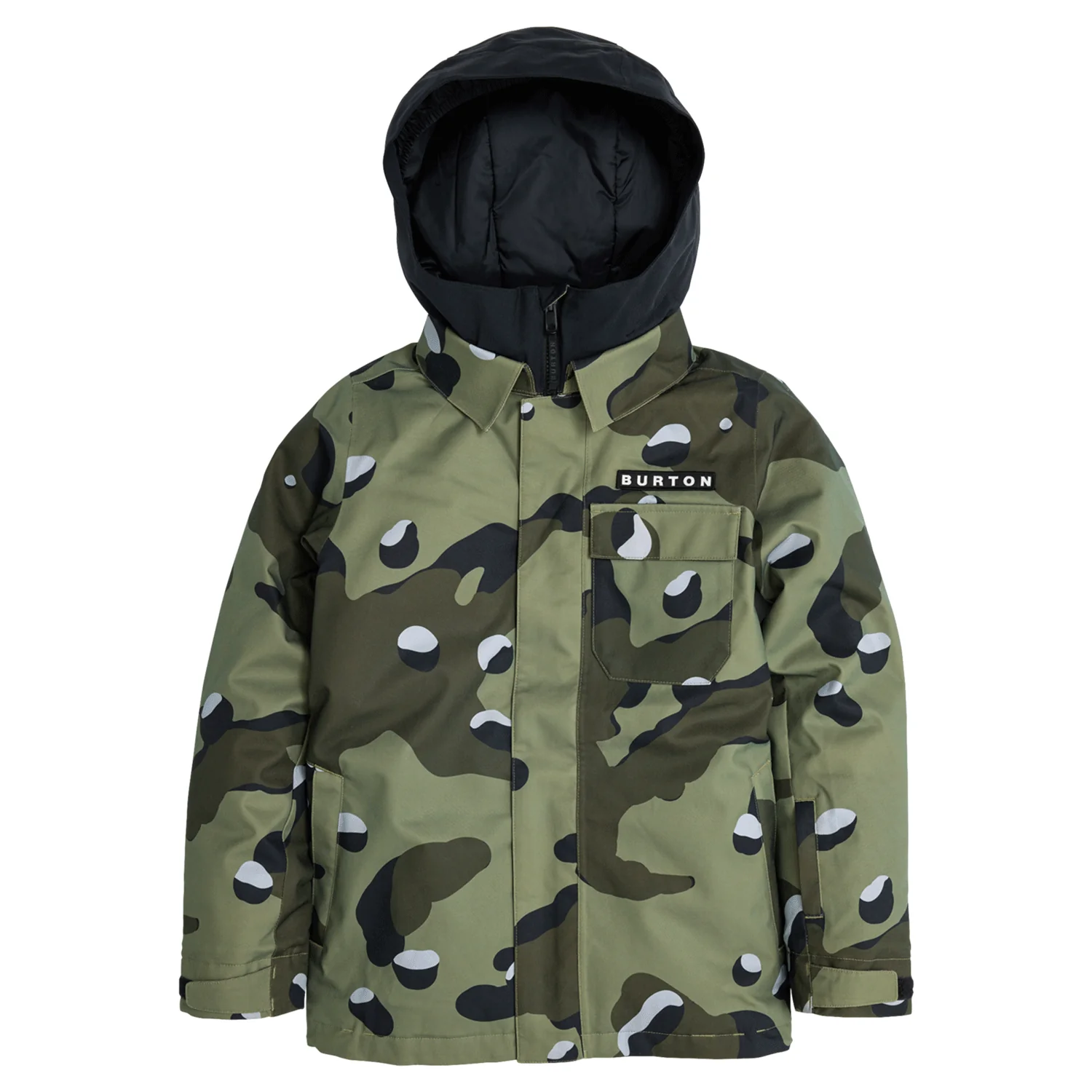 Burton Youth Uproar 2L Jacket 2024 Forest Moss Cookie Camo