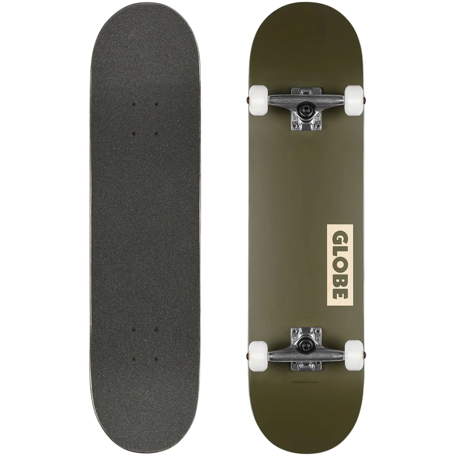 Globe Goodstock Skate Complete Fatigue Green 8.25"
