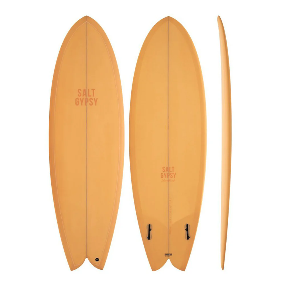 Salt Gypsy Shorebird PU Surfboard Apricot Tint 5'11"