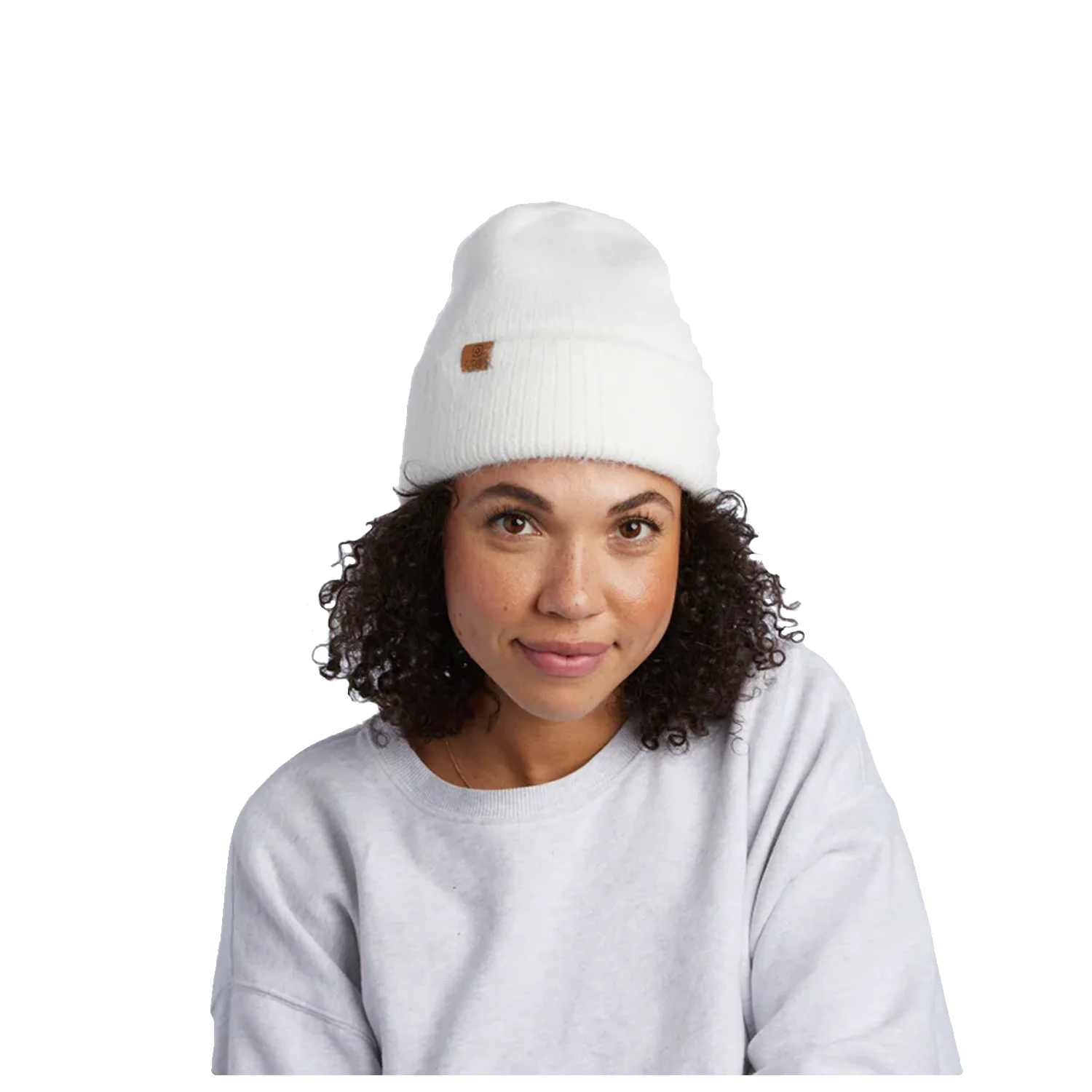 Coal Pearl Beanie Off White