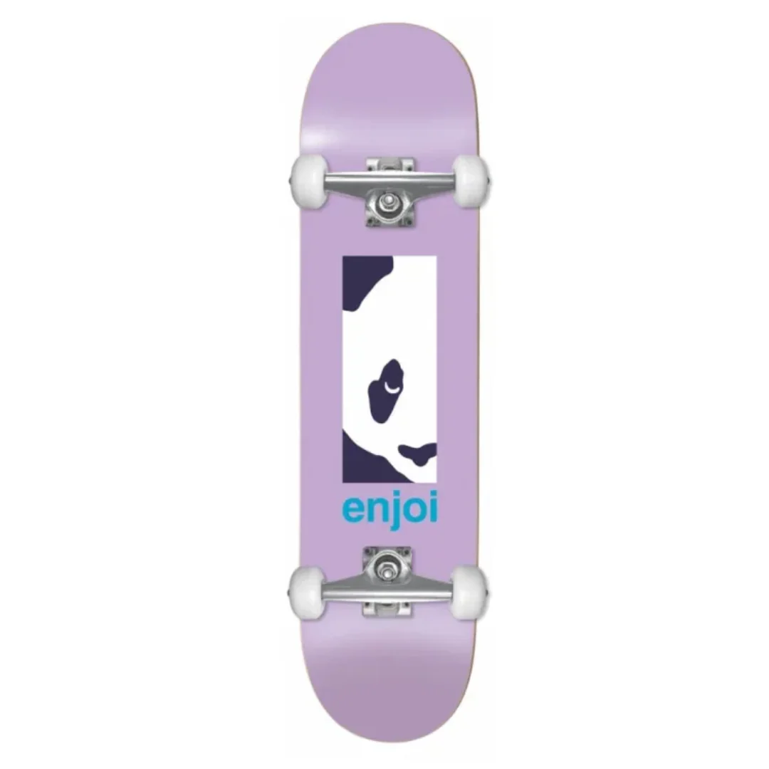 Enjoi Box Panda FP Skate Complete Purple 8.125"