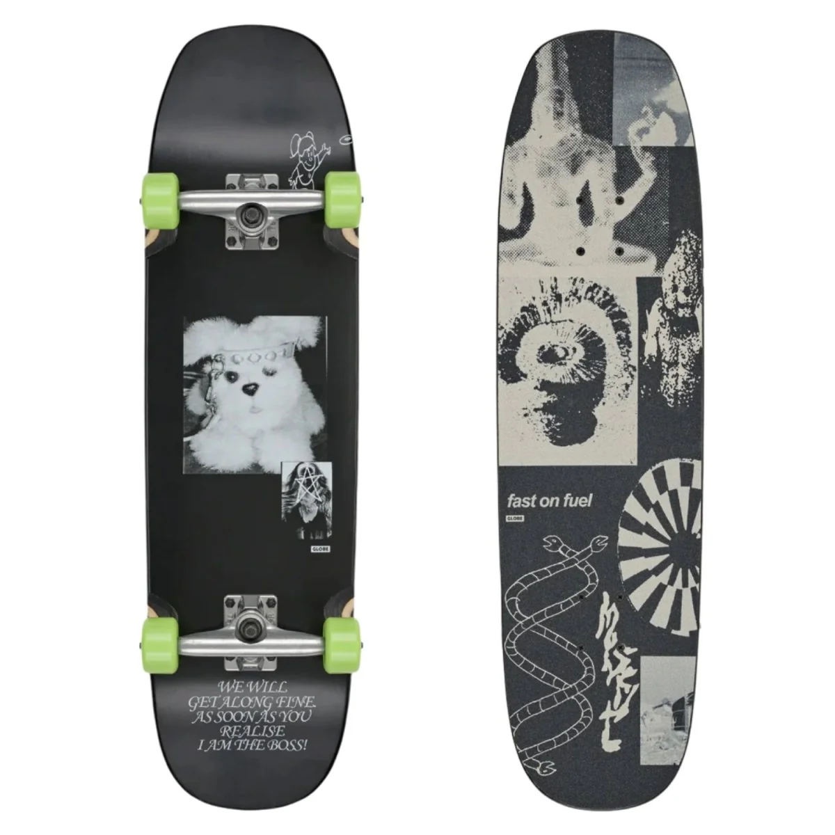 Globe Hammer Skate Complete Misfit/CUJO XX 8.625"