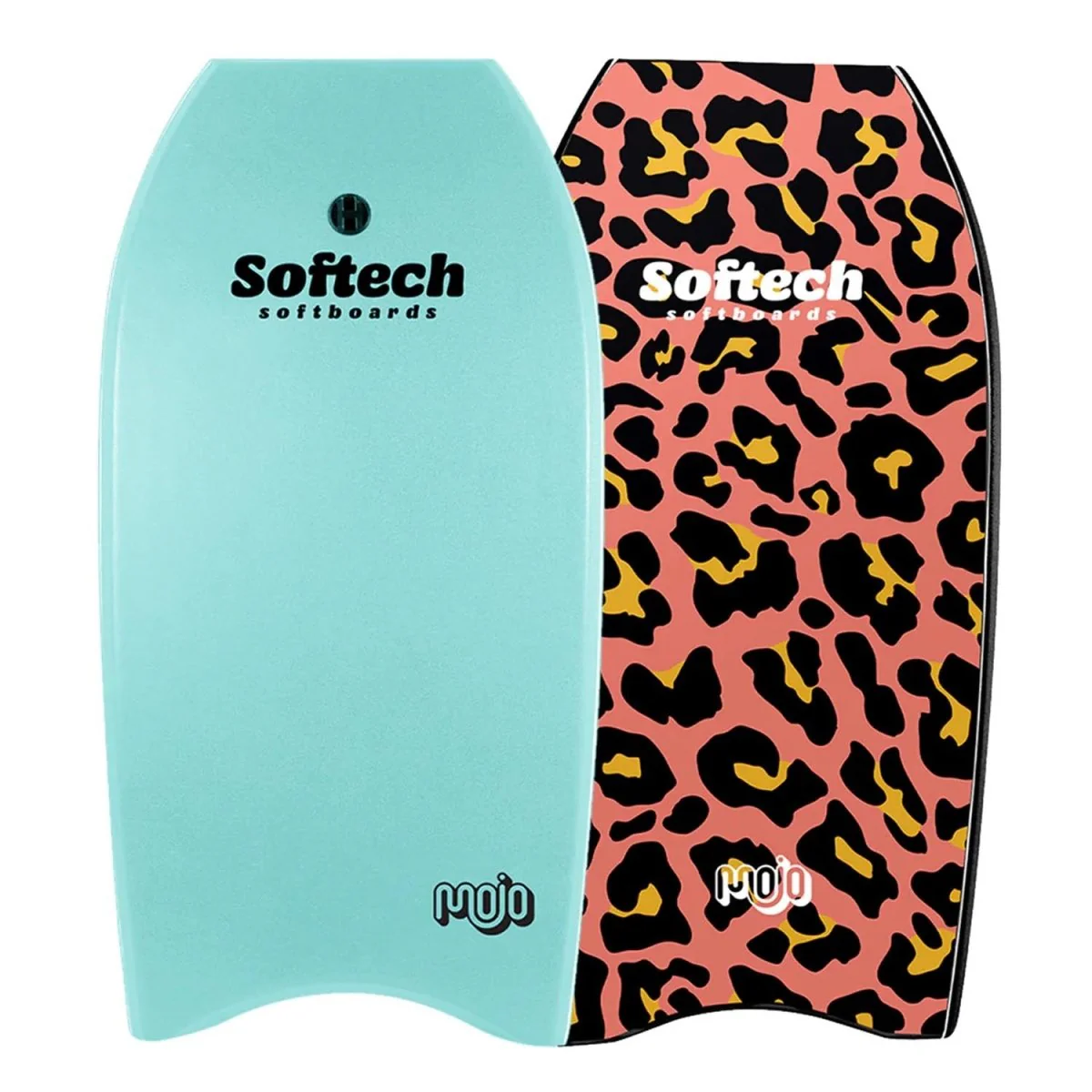 Softech Mojo Bodyboard 45" Seafoam Leopard
