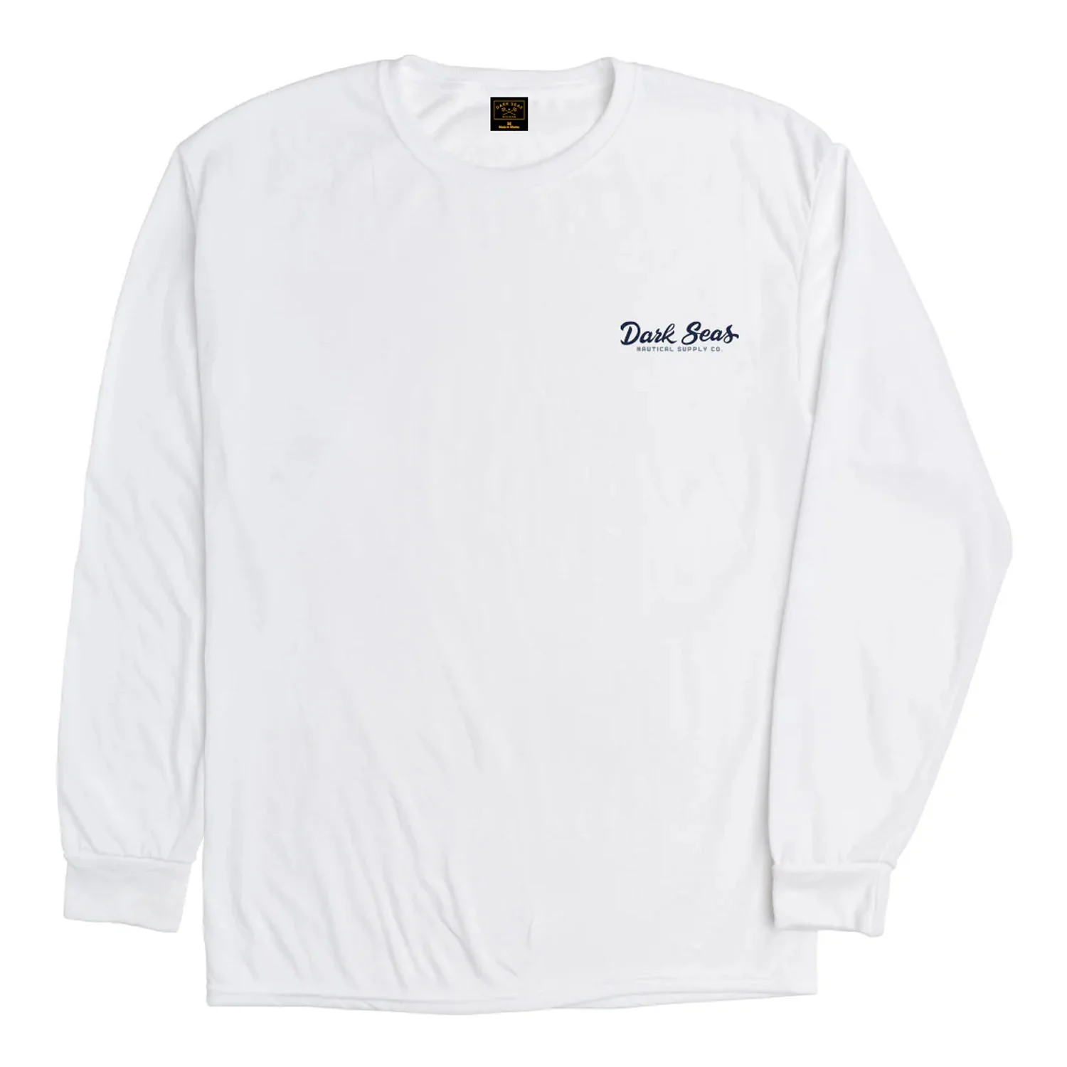 Dark Seas Men's Affiliate L/S T Shirt White - Image 2