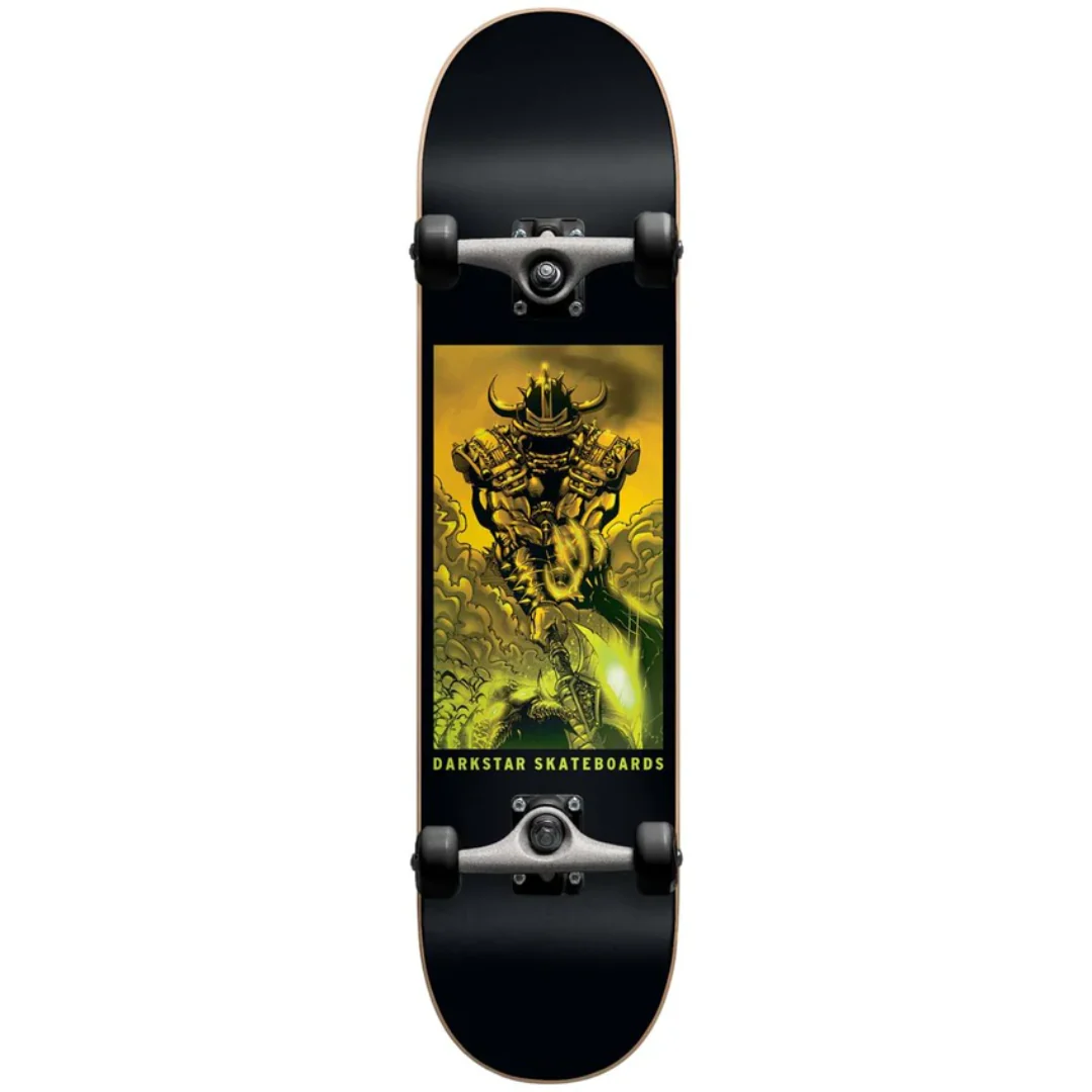 Darkstar Molten FP Skate Complete Lime Fade 7.75"