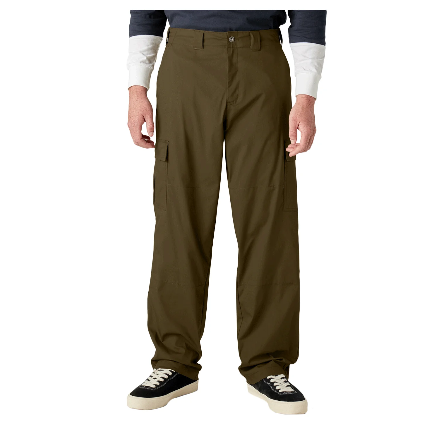 Dickies Men's Skateboarding Loose Fit Cargo Pant Dark Olive