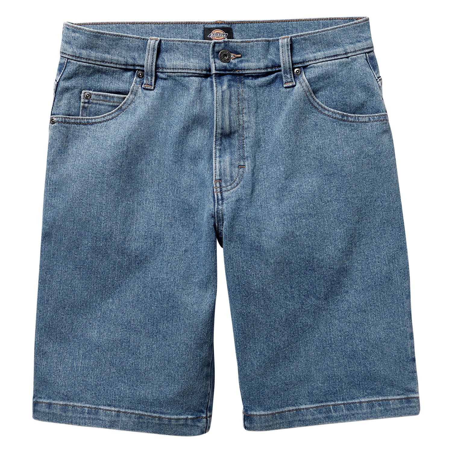 Dickies Men's Skateboarding Wingville 11" Denim Short Light Denim