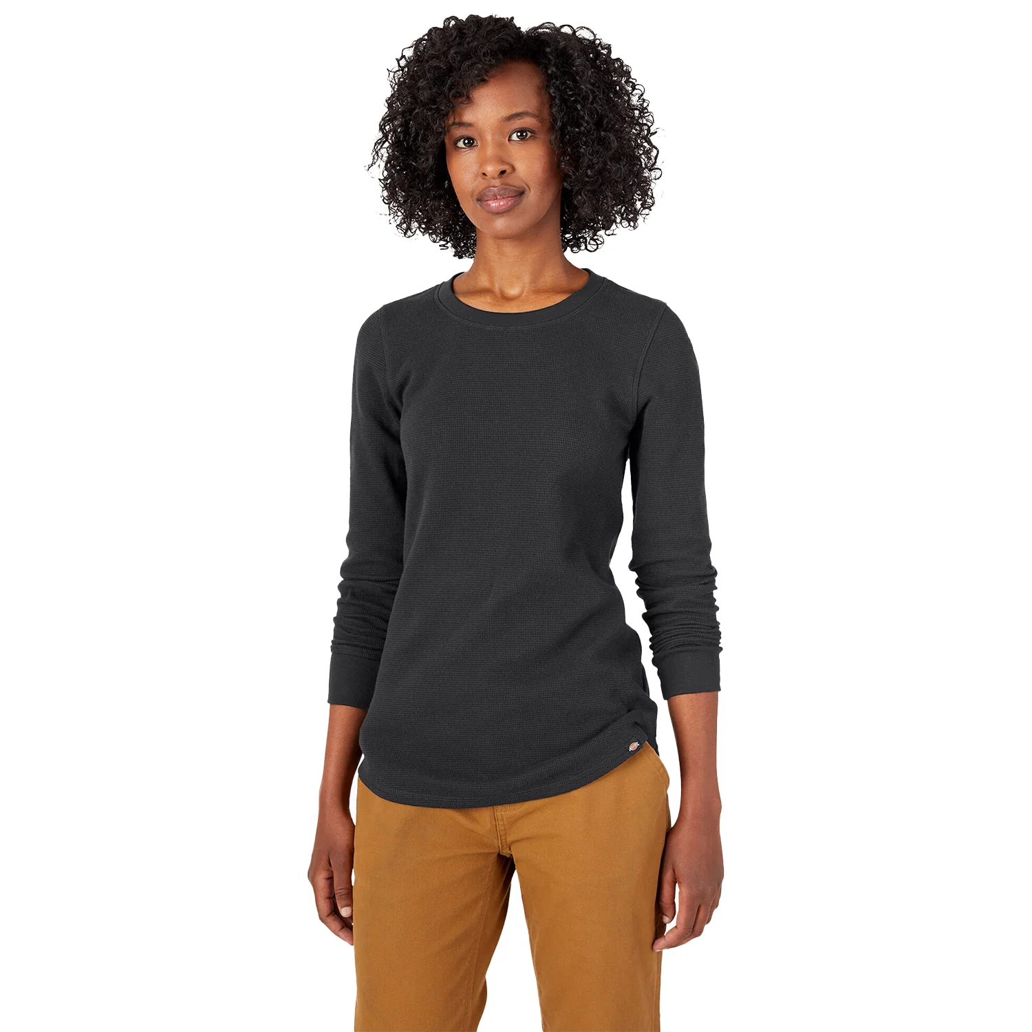 Dickies Women's L/S Thermal Shirt Knit Black