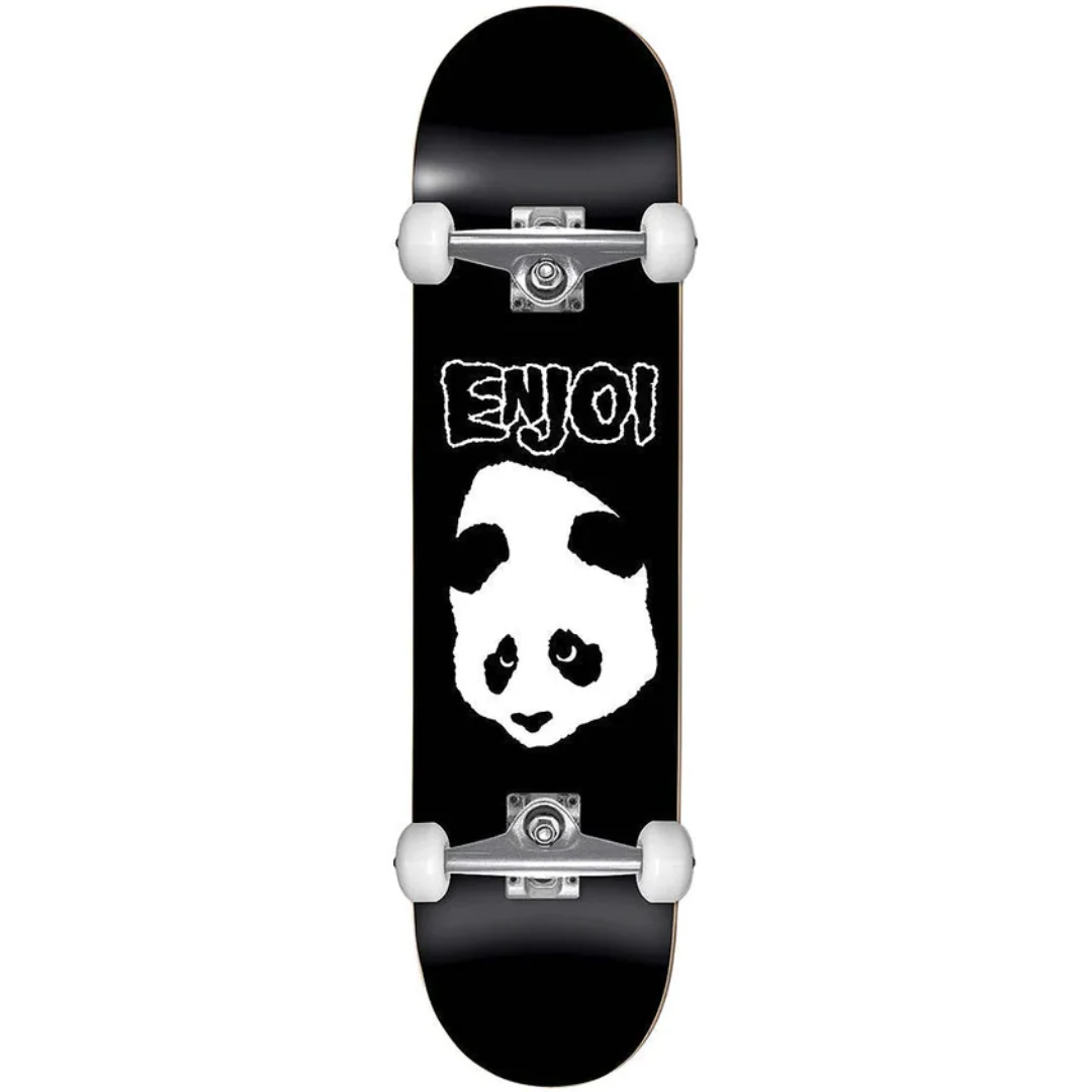 Enjoi Box Does Not Fit Skate Complete Black 7.625"