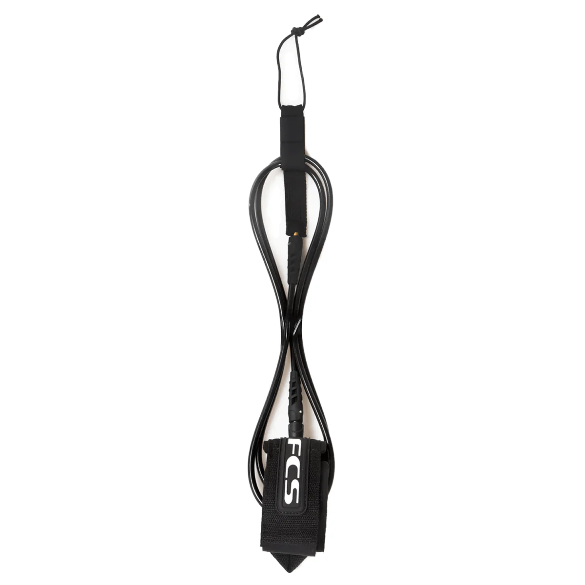 FCS 7' Regular Classic Leash Black