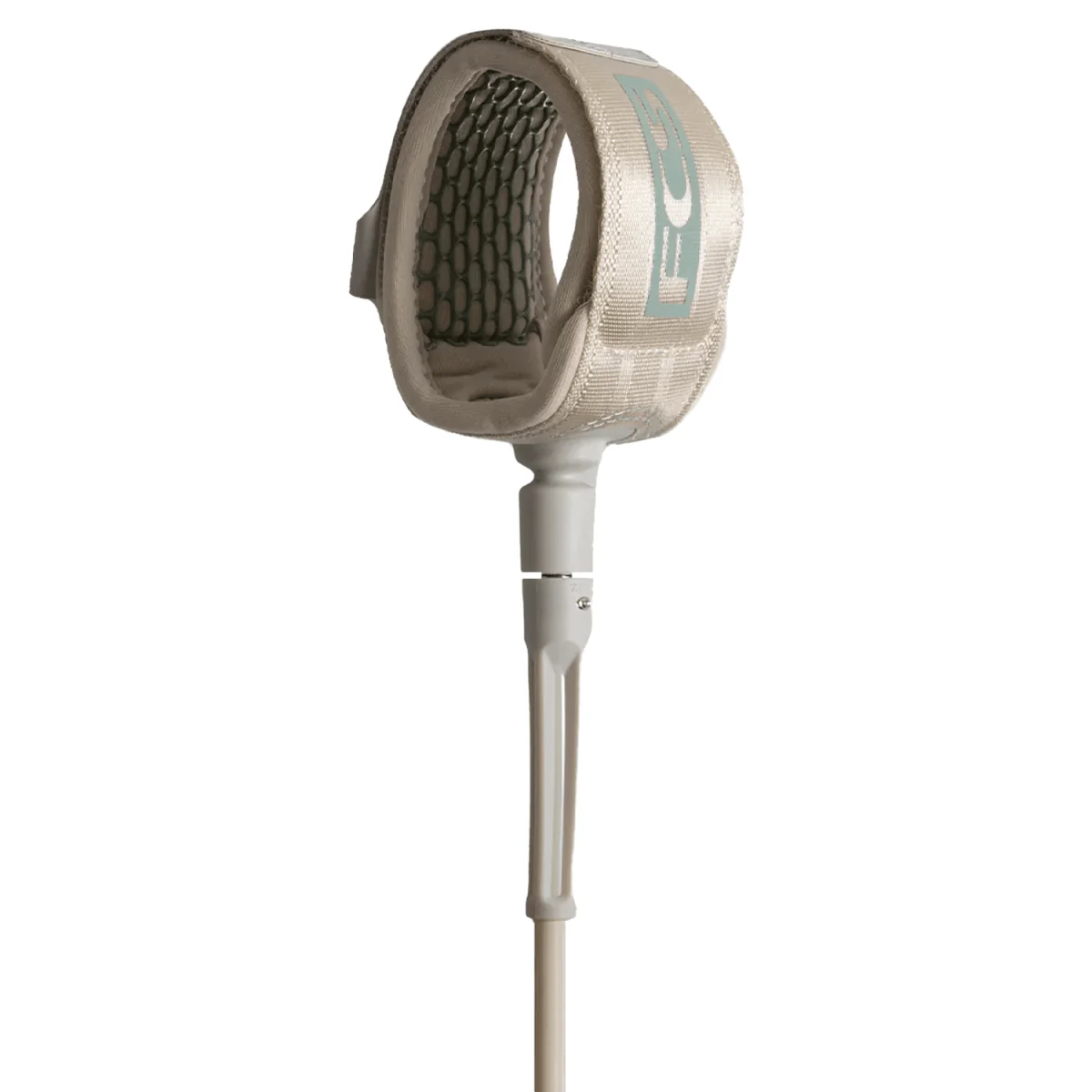 FCS 9' All Round Essential Leash Warm Grey / Iceberg Green