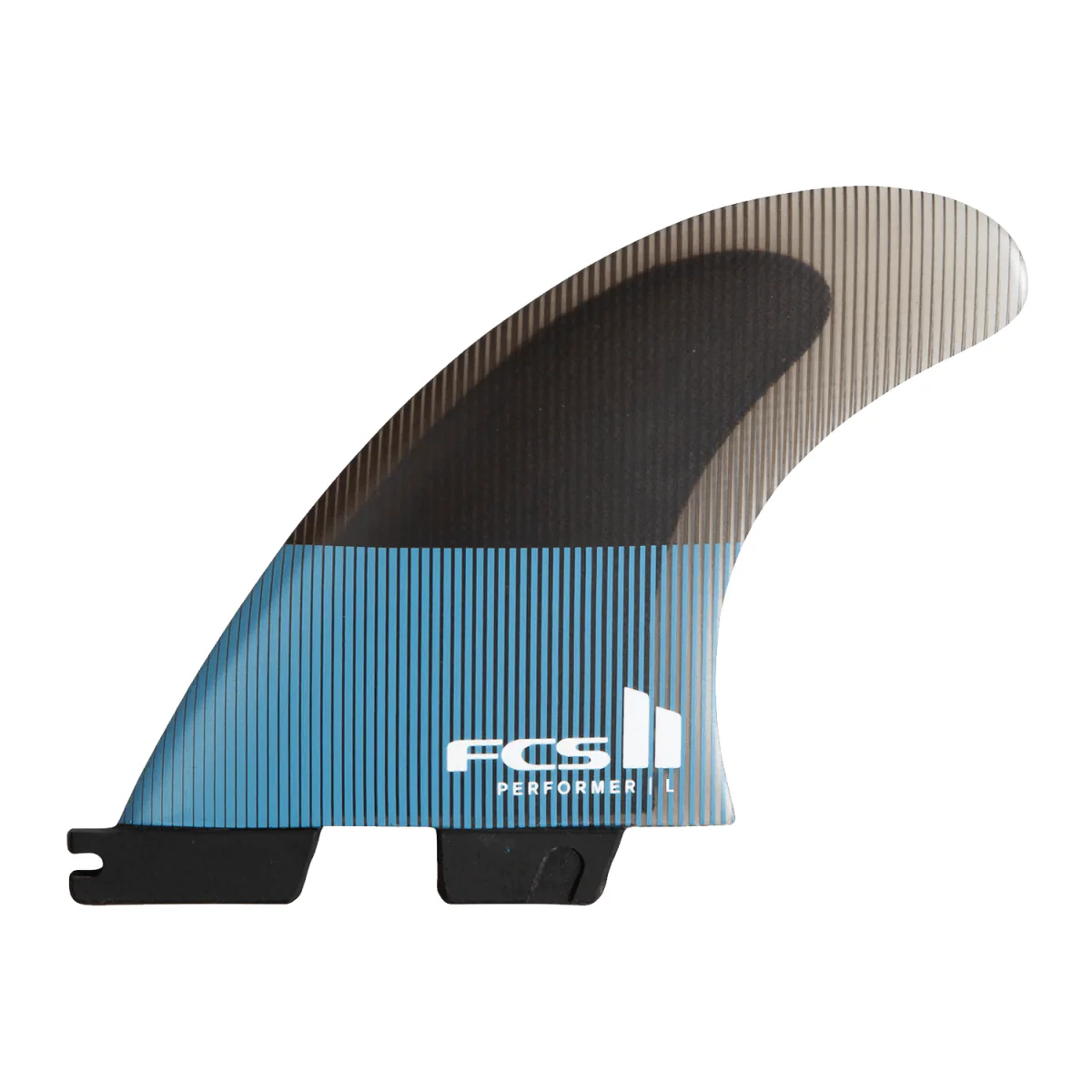 FCS II Performer PC Quad Fins Tranquil Blue Medium
