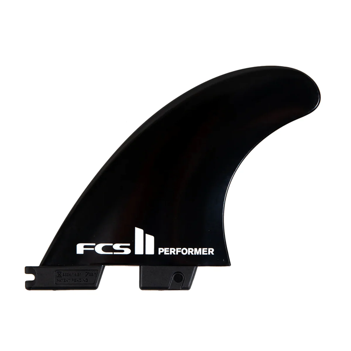 FCS II Performer Tri Fins Black Medium