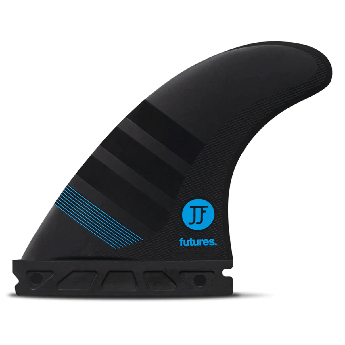 Futures Thruster JJ-2 Alpha Surf Fins Carbon/Blue Small