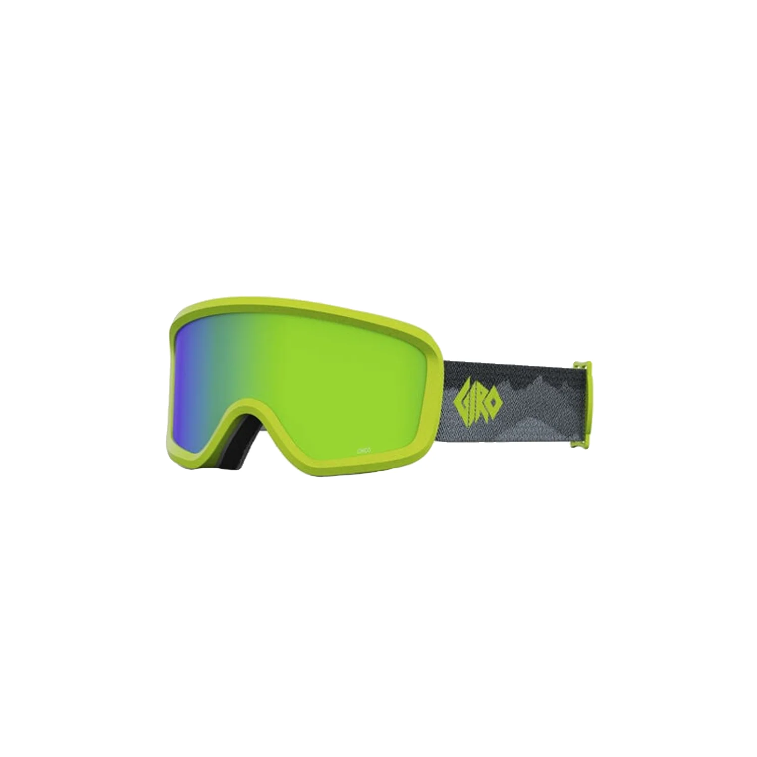 Giro Kids Chico 2.0 Flash Goggles Ano Lime Linticular/Loden Green