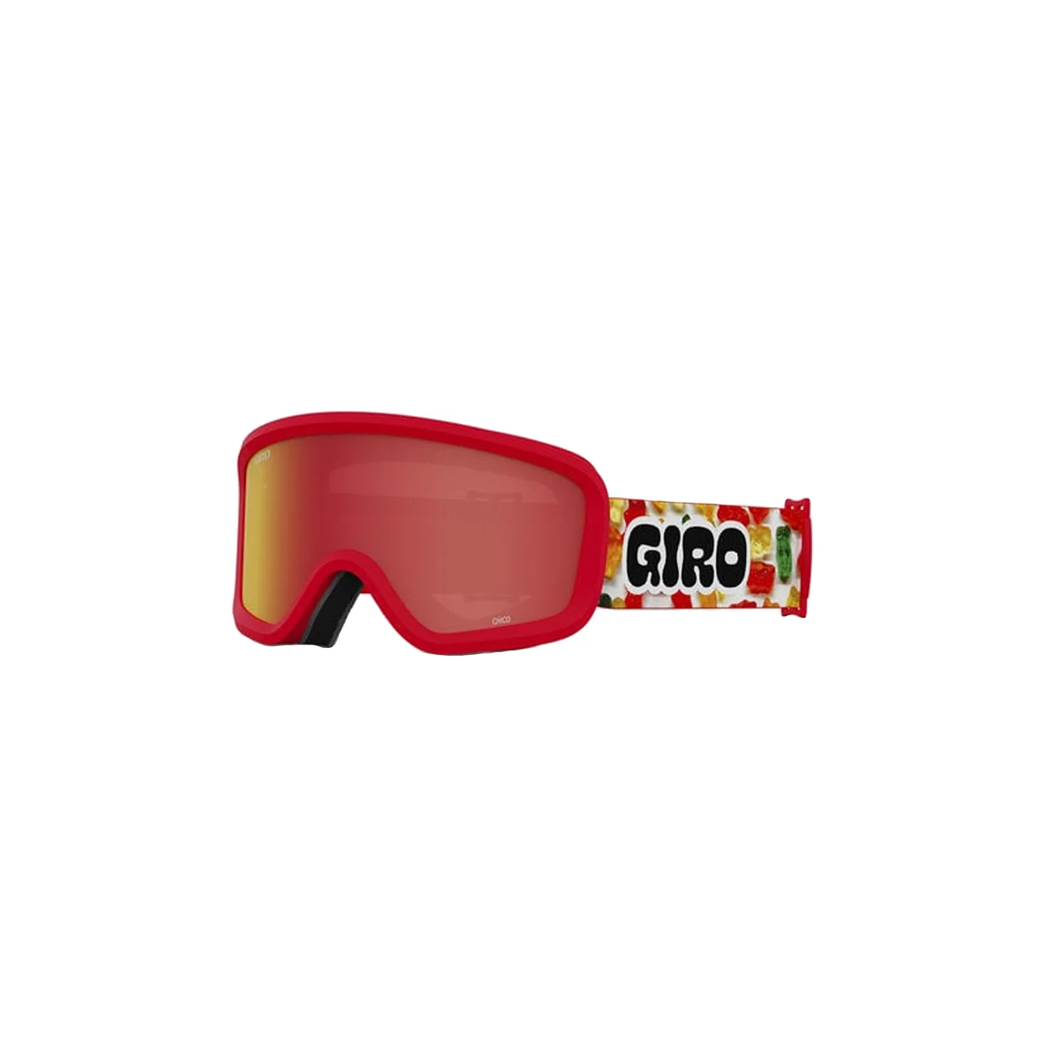 Giro Kids Chico 2.0 Flash Goggles Gummy Bear/Amber Scarlet