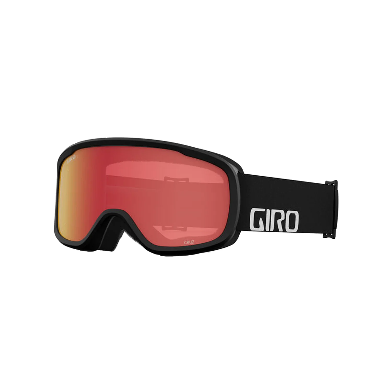 Giro Kids Cruz Goggles Black Wordmark/Amber Scarlet