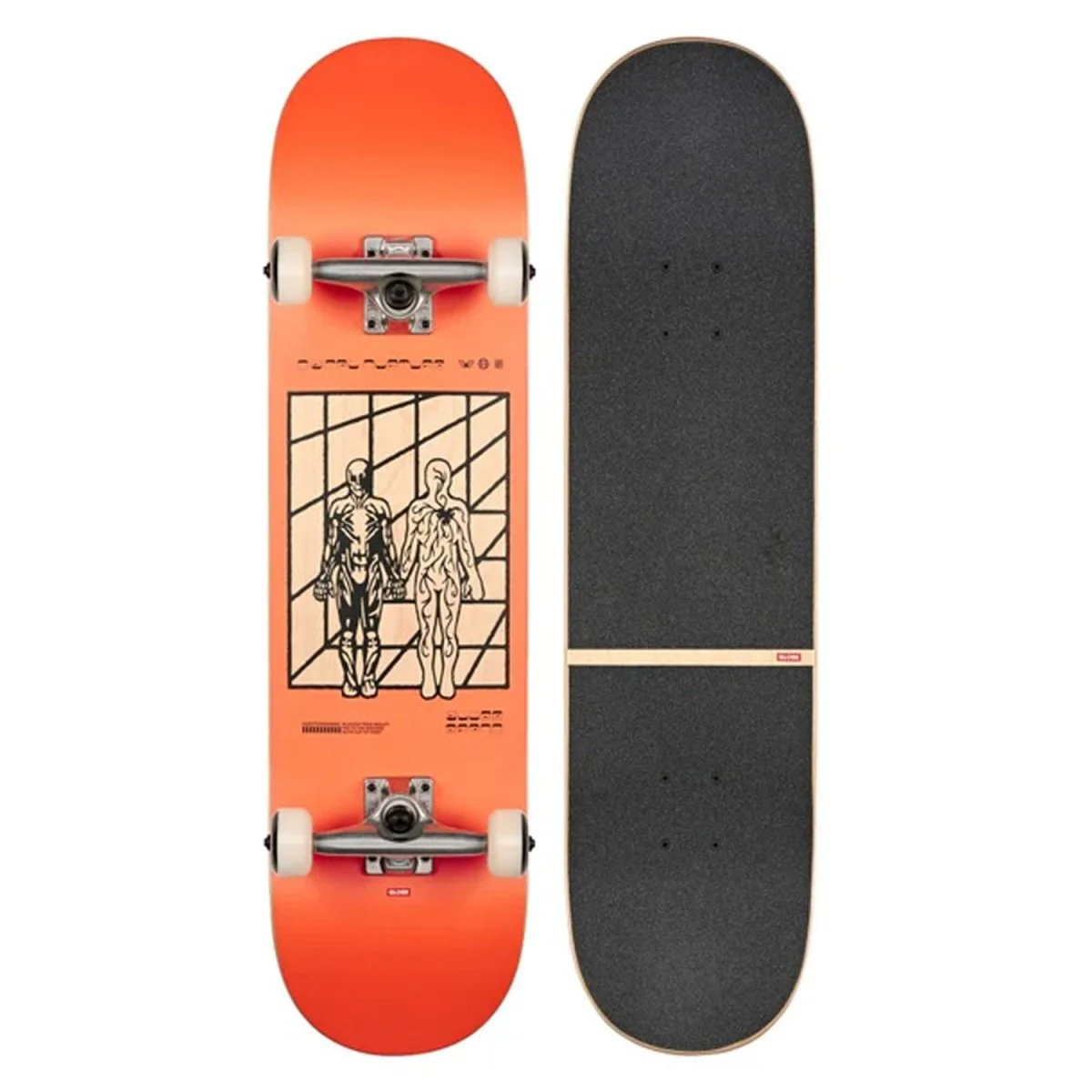 Globe G1 Digital Nurture Skate Complete Machine Made Man 8"