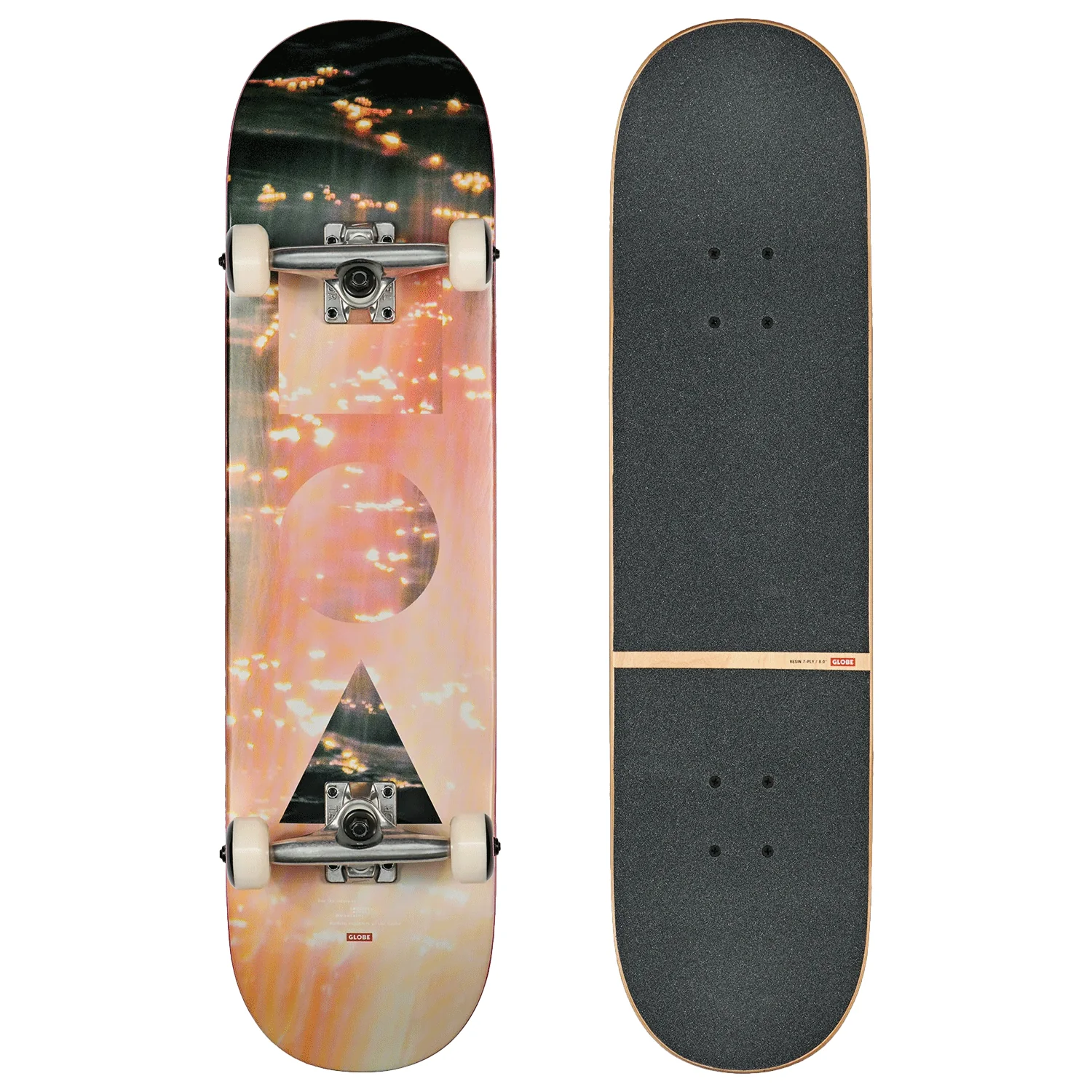 Globe G1 Stack Skate Complete Refracted 8.0"