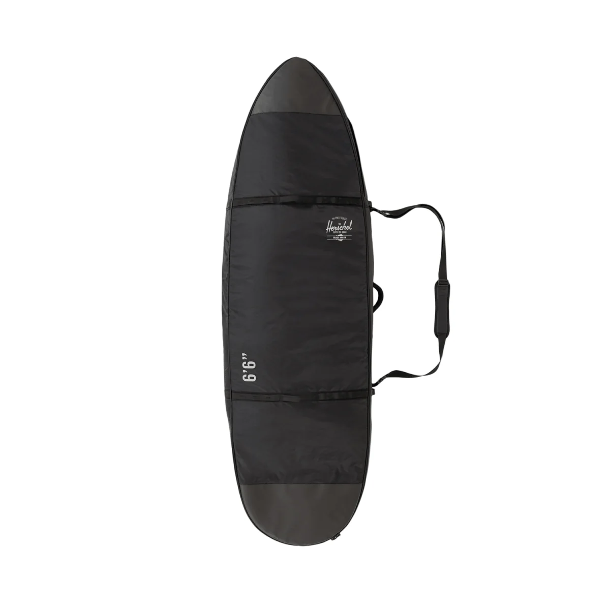 Herschel Hybrid Travel Surfboard Bag Black 6'6"