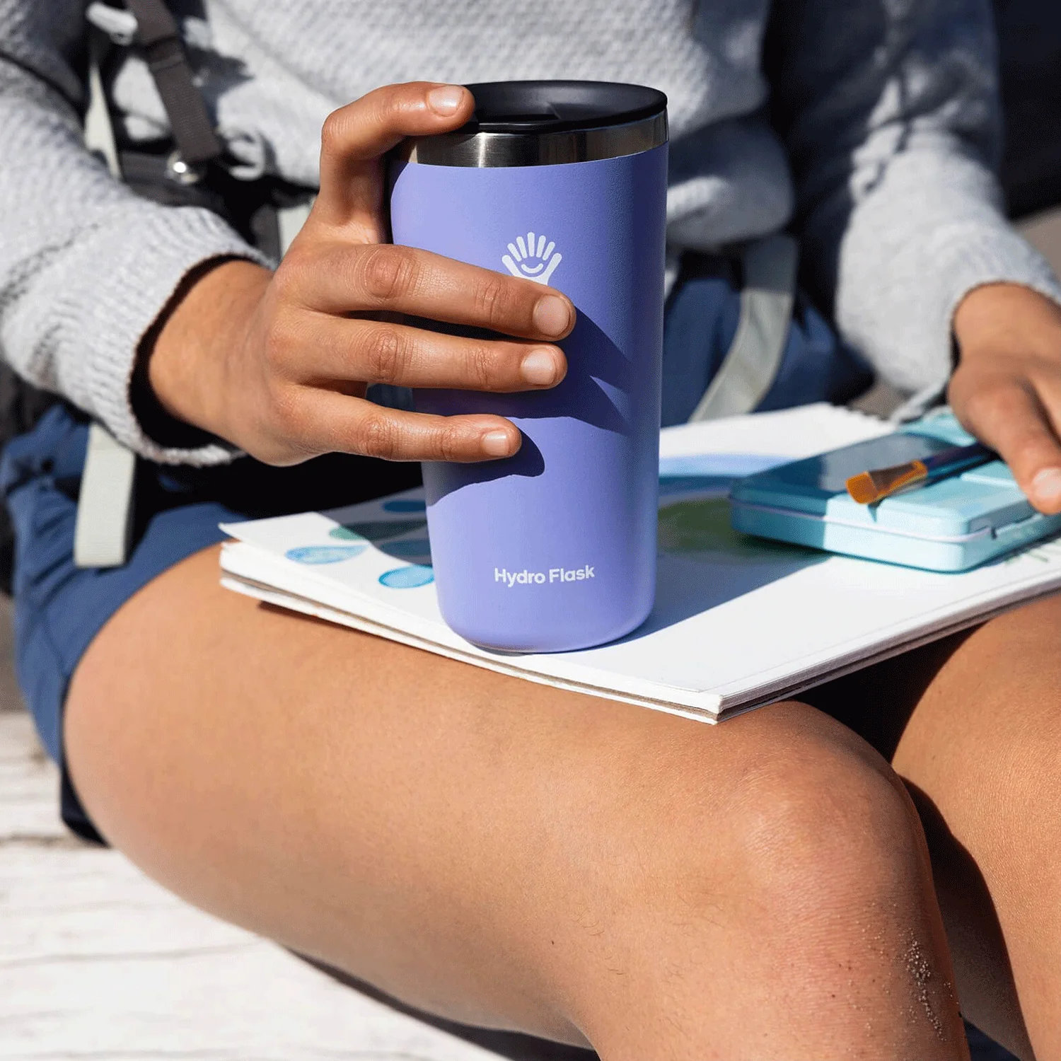 Hydro Flask 16 oz. All Around Tumbler Dew - Image 3