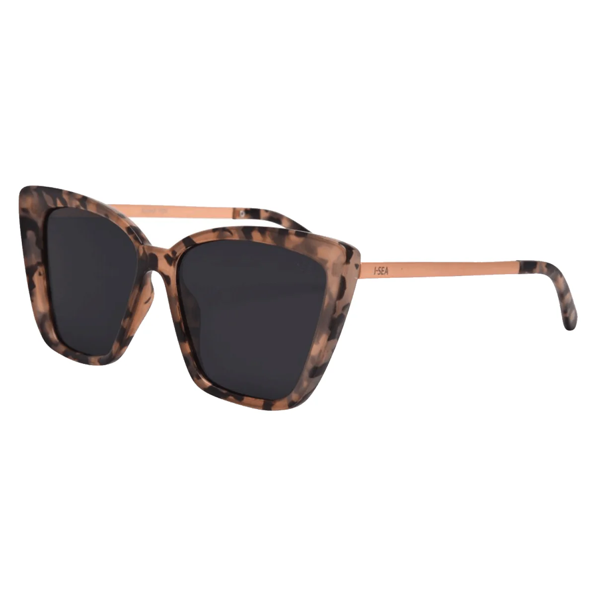 I-SEA Aloha Fox Sunglasses Blonde Tort / Smoke Polarized