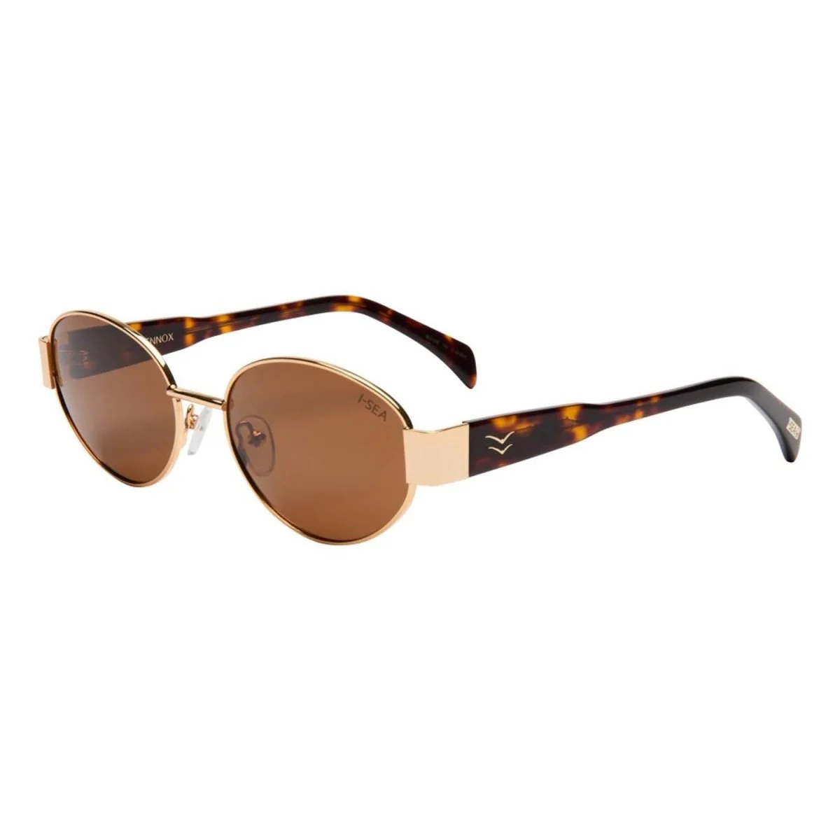 I-SEA Lennox Sunglasses Gold/Brown Polarized