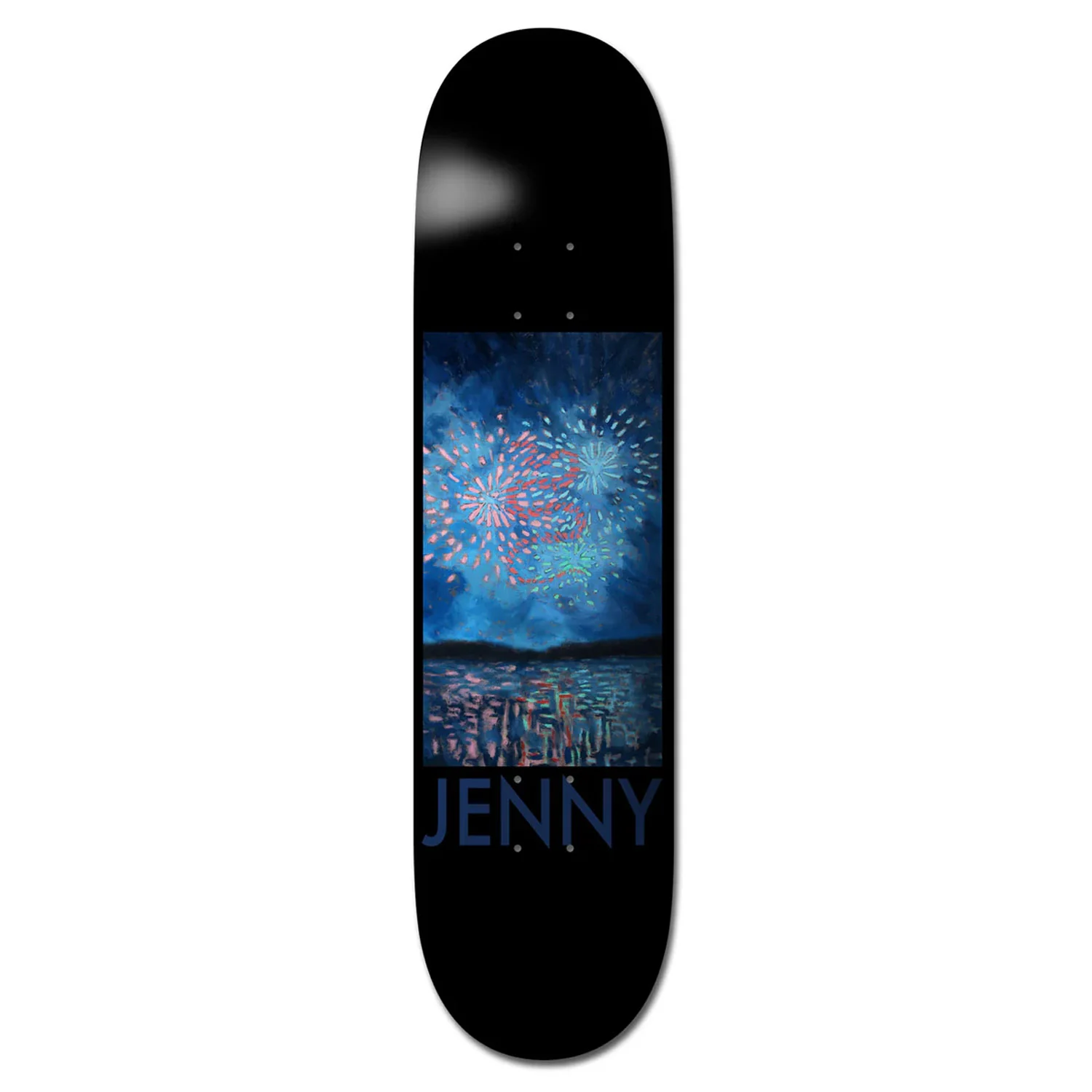 Jenny Fireworks Skate Deck 8.46"